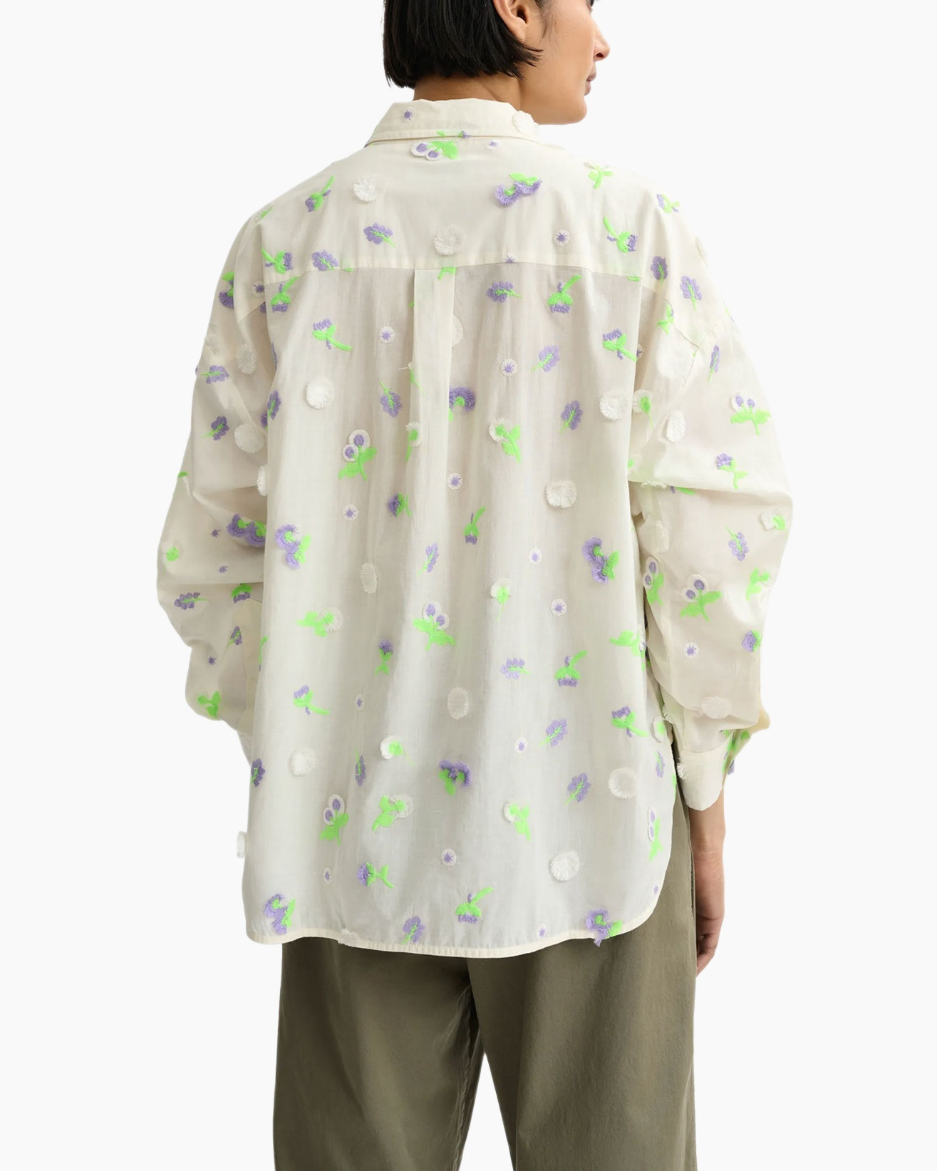 embroidery, blouse, washable, light, patterned