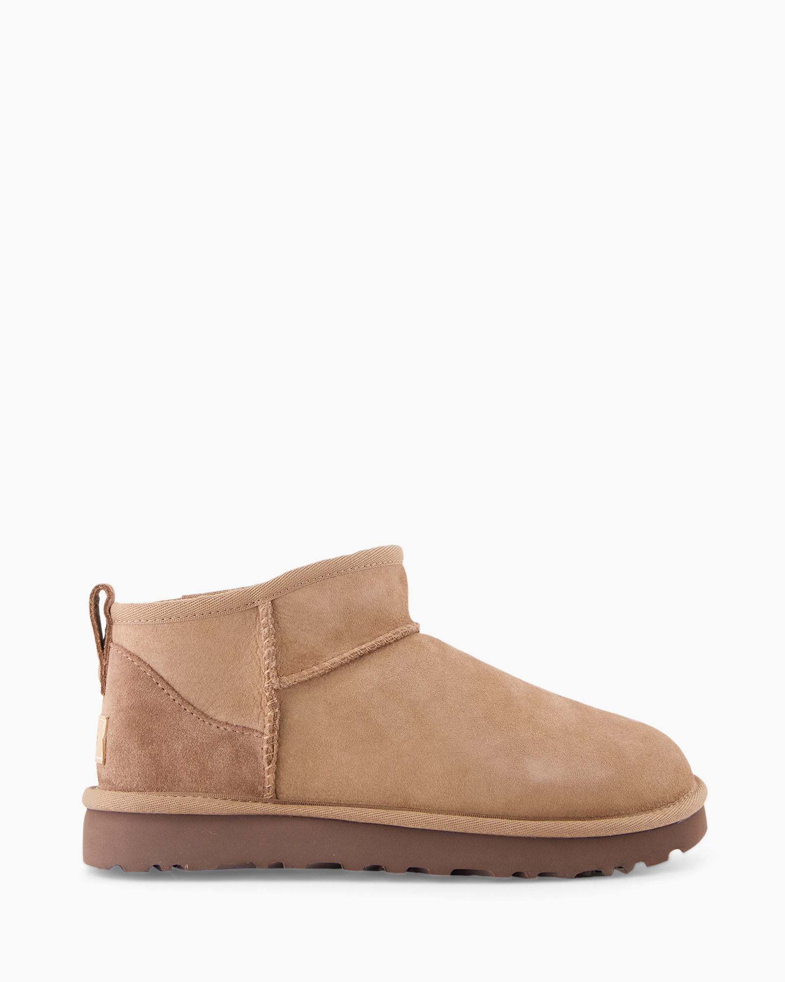 Enkellaars Classic Ultra Mini midden bruin