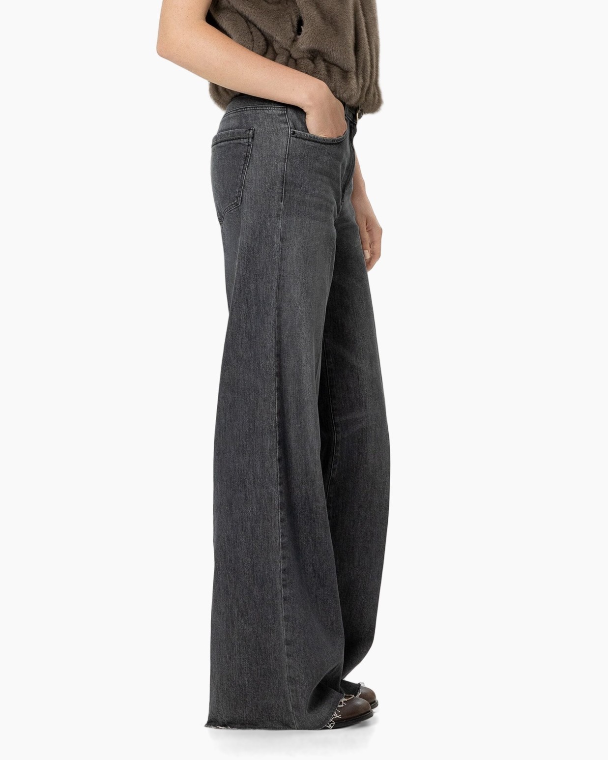 wide-leg, jeans, dark-wash, denim, pants