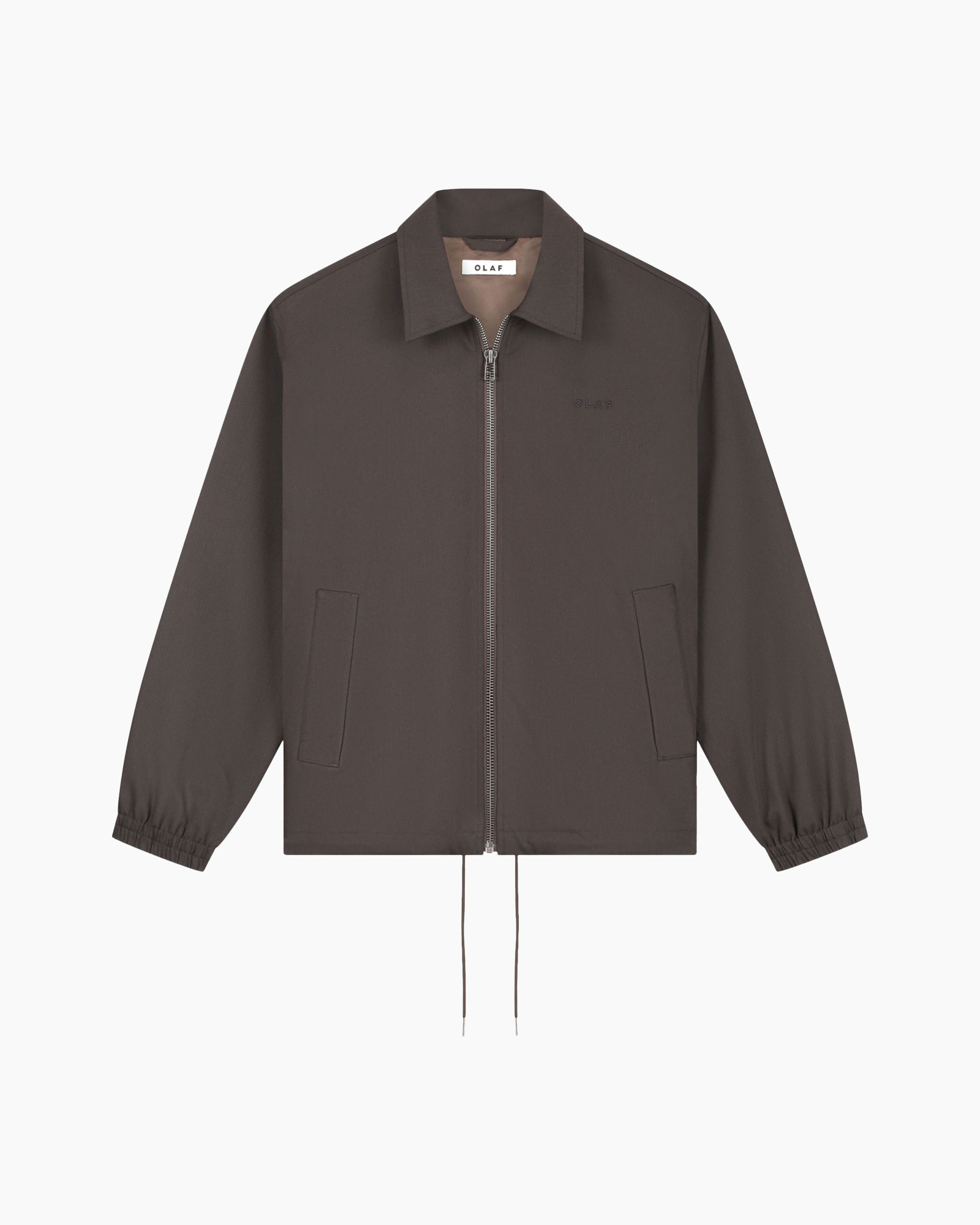 jacket, zipper, drawstring, pockets, long-sleeve