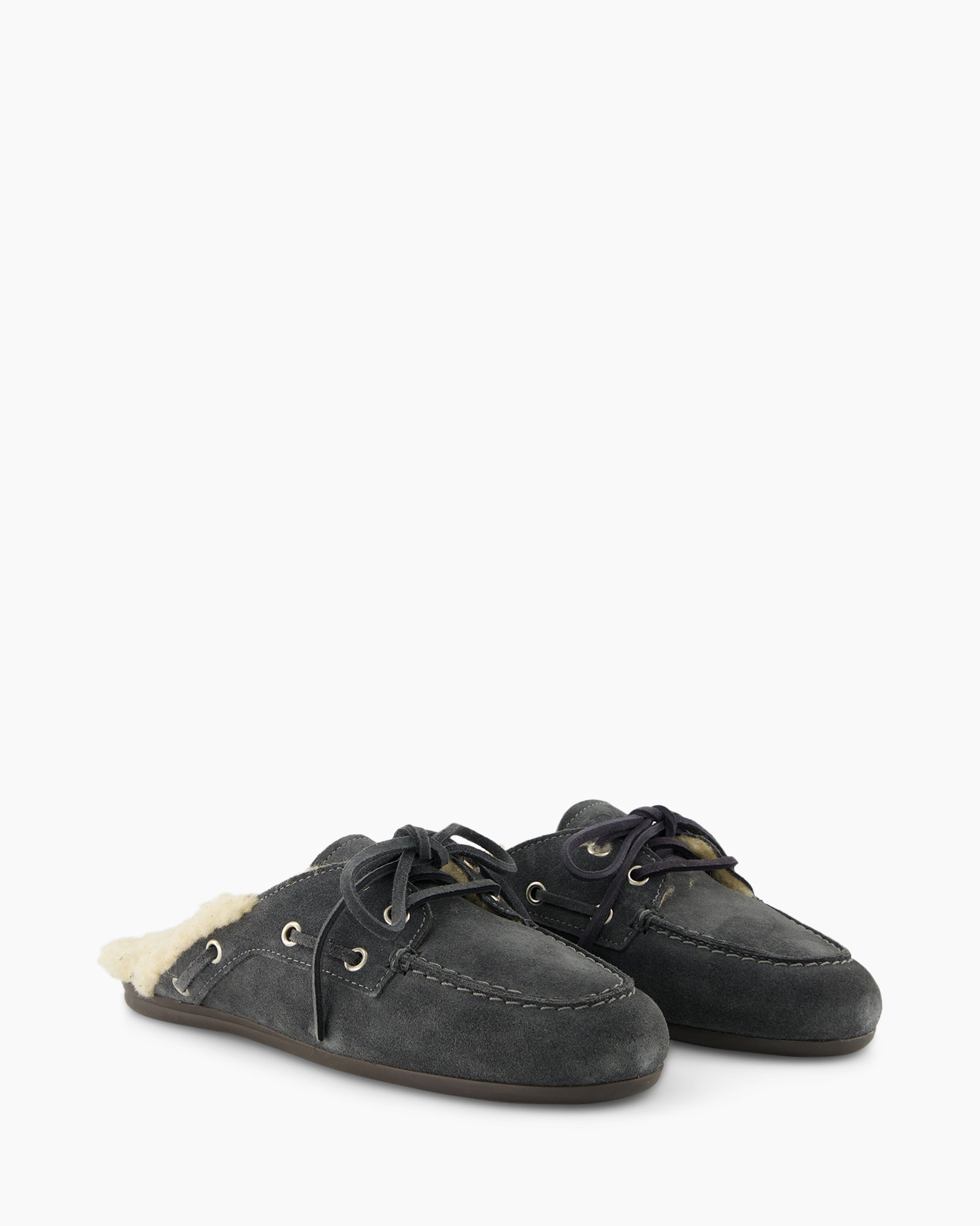 slipper, moccasin, slip-on, shearling, suede