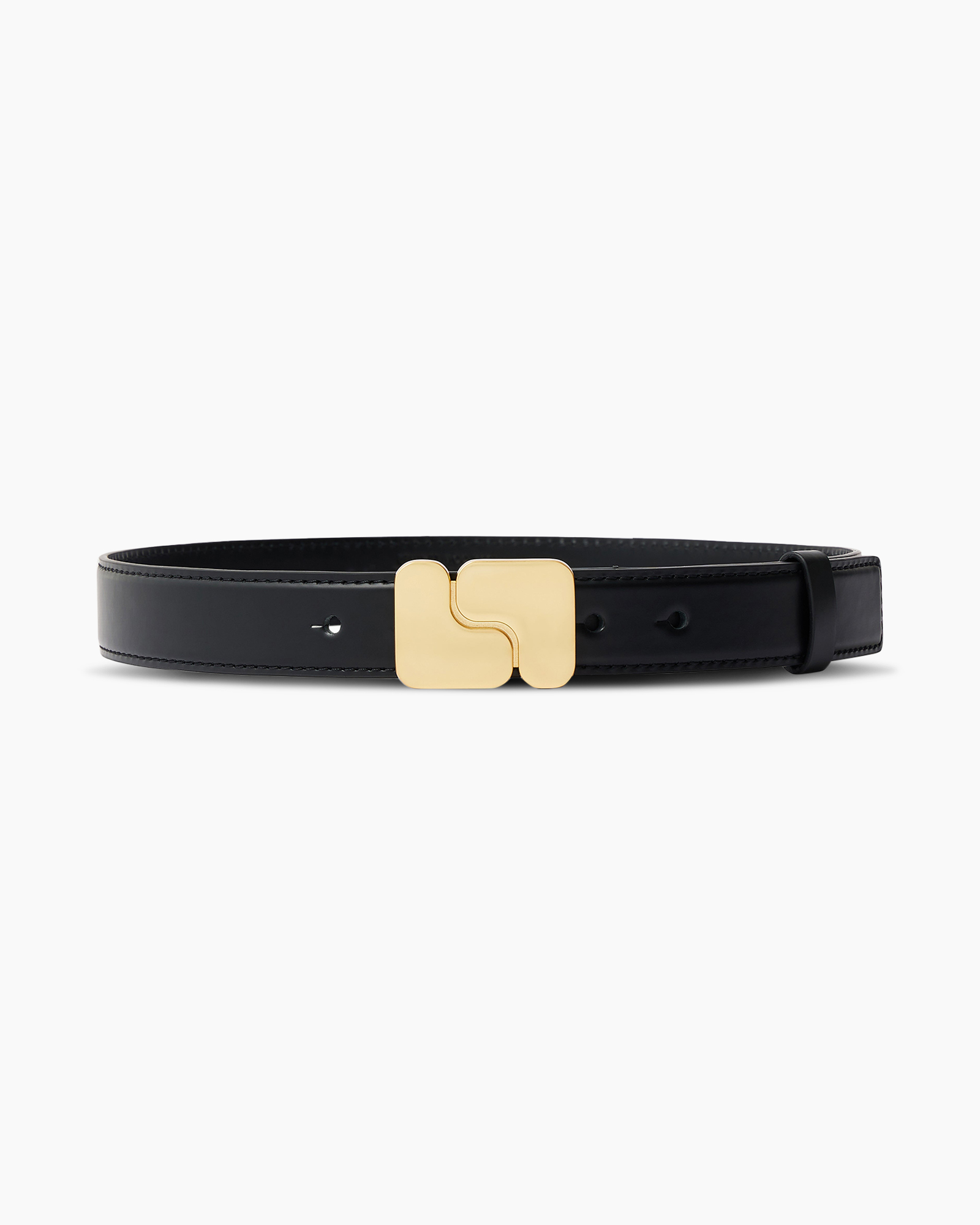belt, leather, black, gold buckle, waist accessory