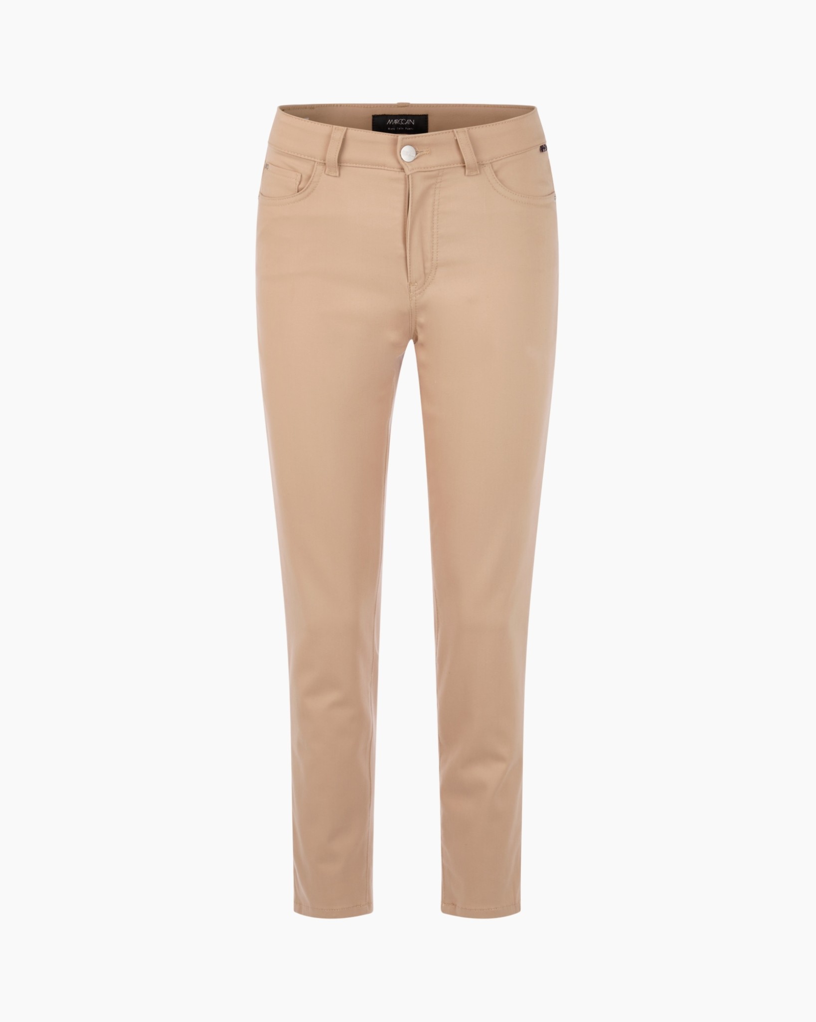 pants, khaki, beige, slim, front-zip