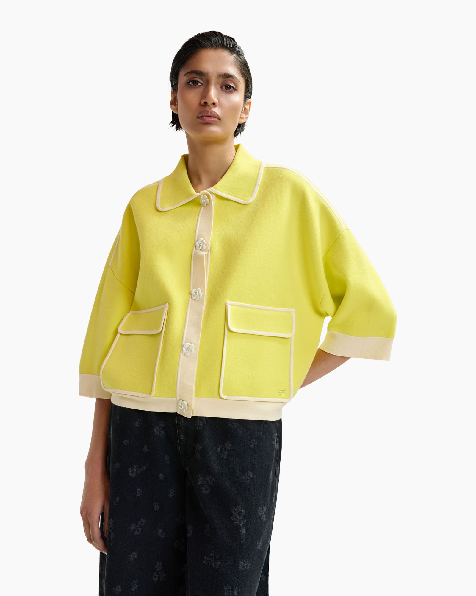 Blouse, Clothing, Shirt, Coat, Person
