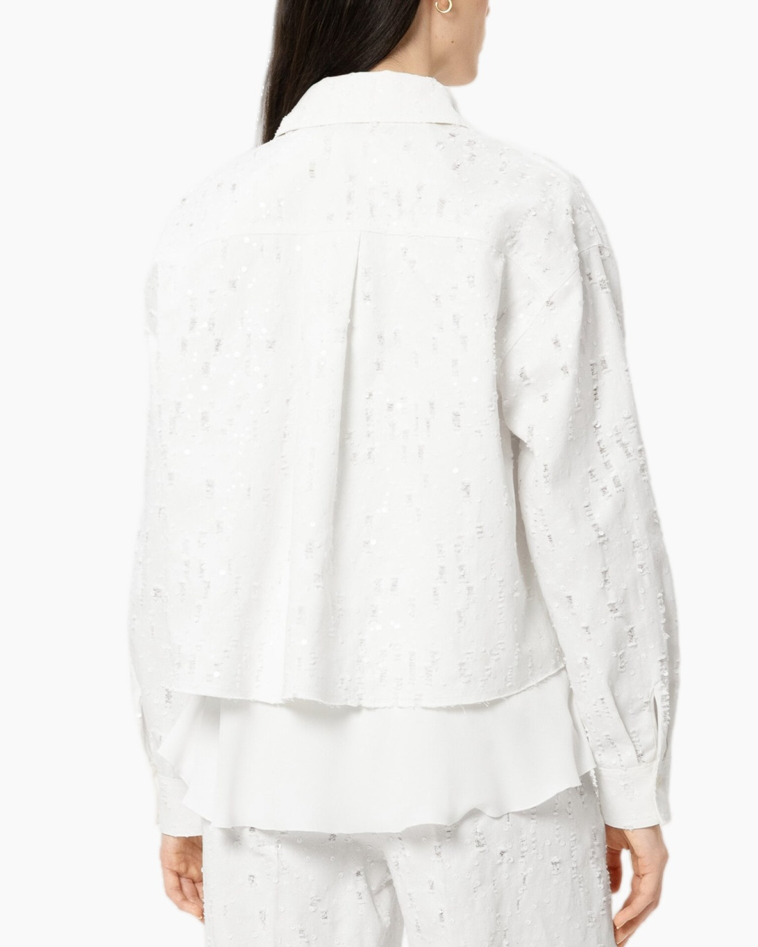 white, set, jacket, blouse, pants