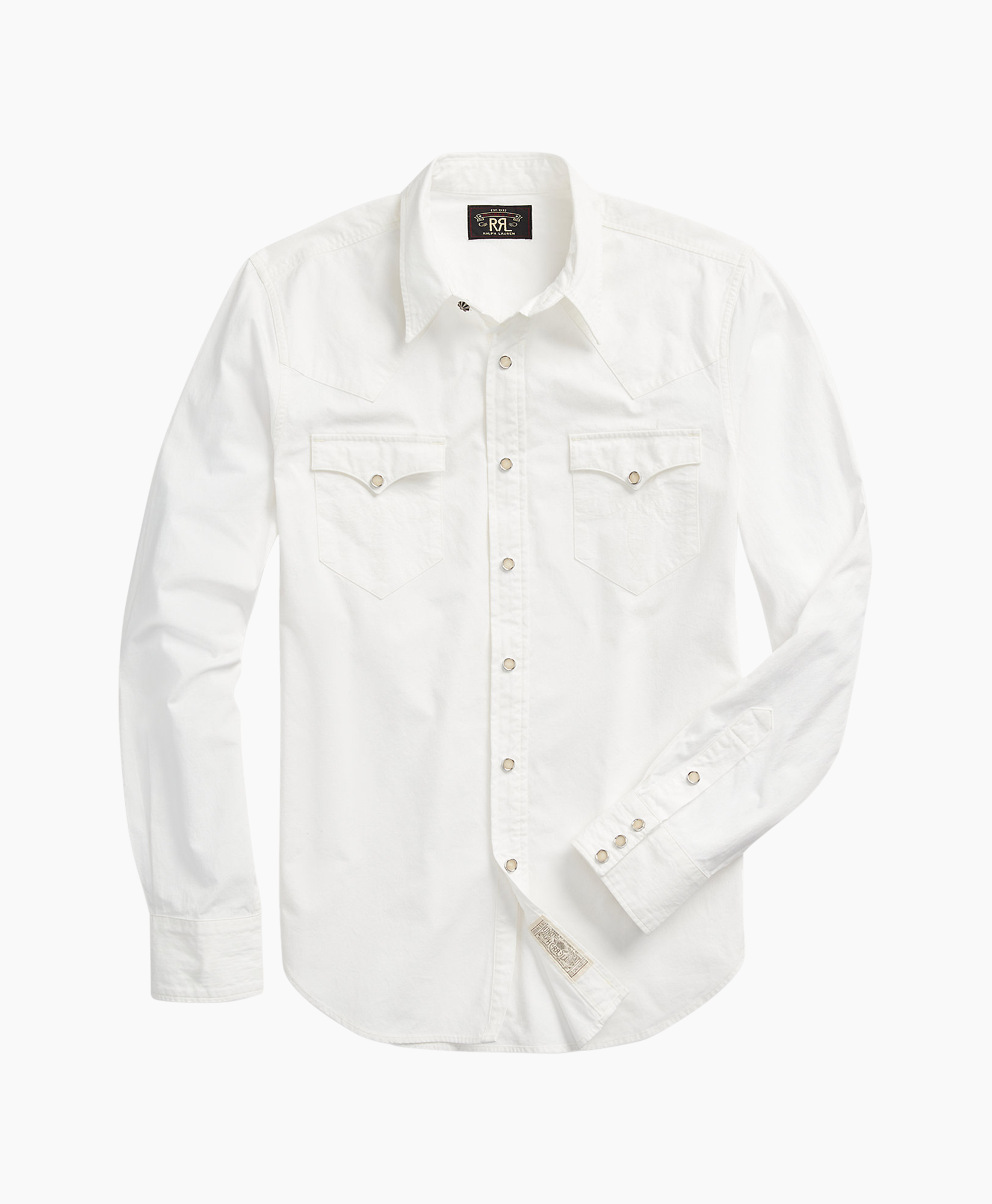 shirt, western shirt, white, pearl snaps, pocket flaps
