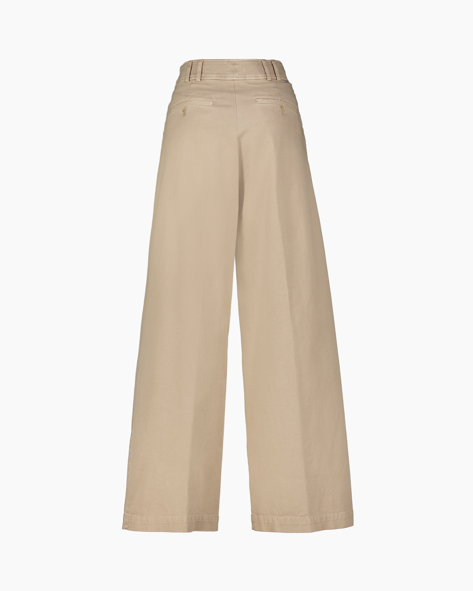 pants, trousers, wide-leg, beige, back pockets