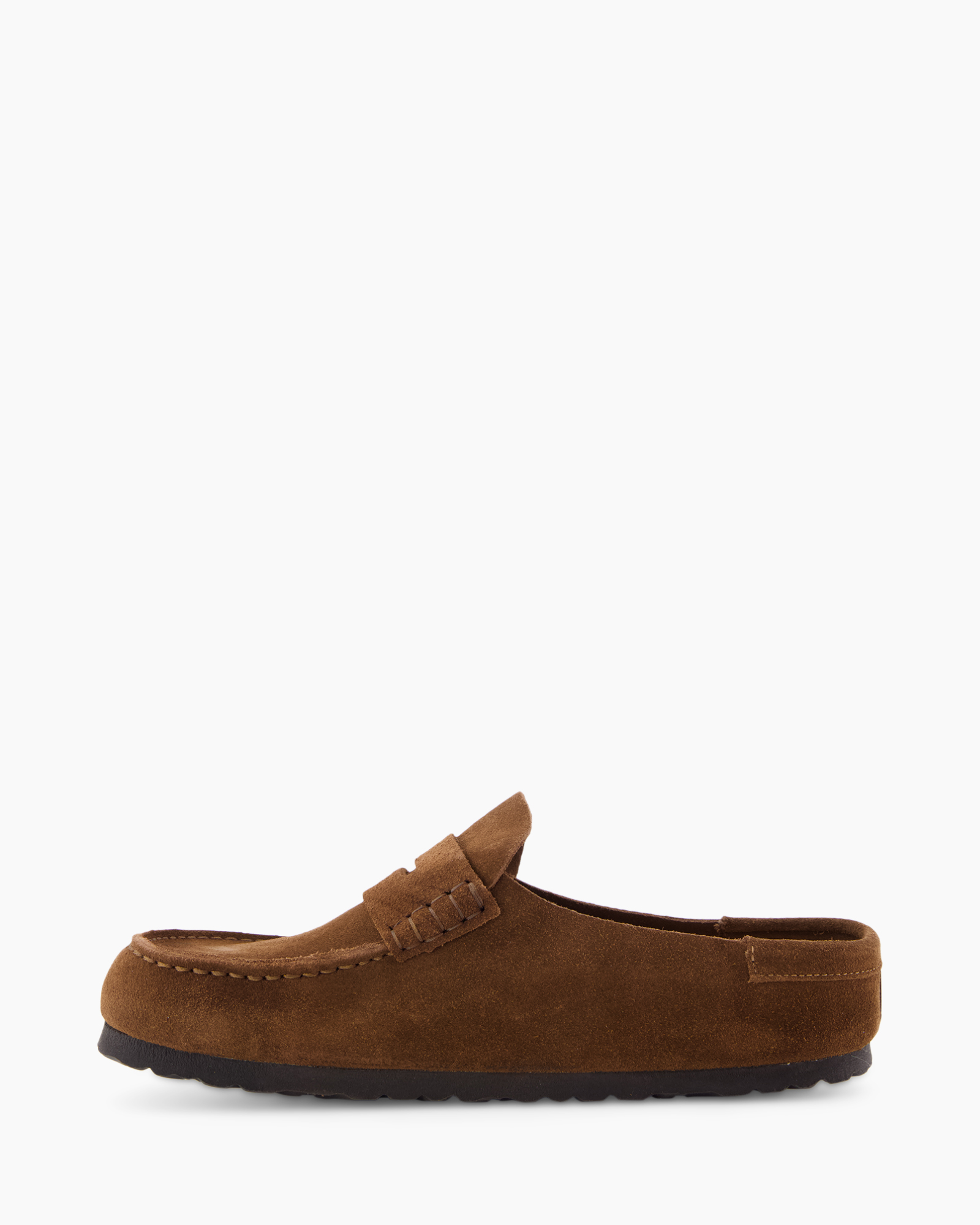 moccasin, loafers, brown, suede, slip-on