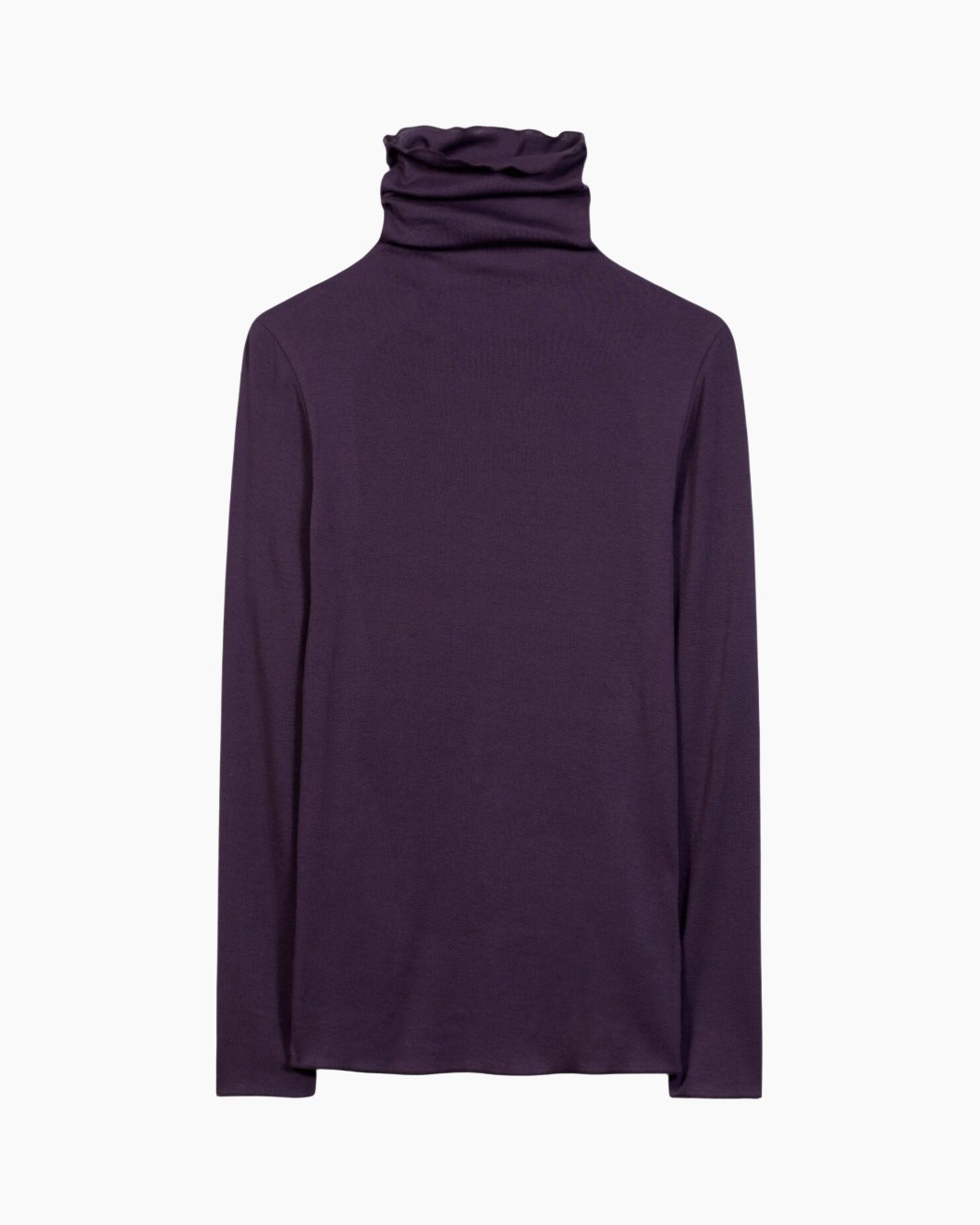 turtleneck, longsleeve, purple, knit, top