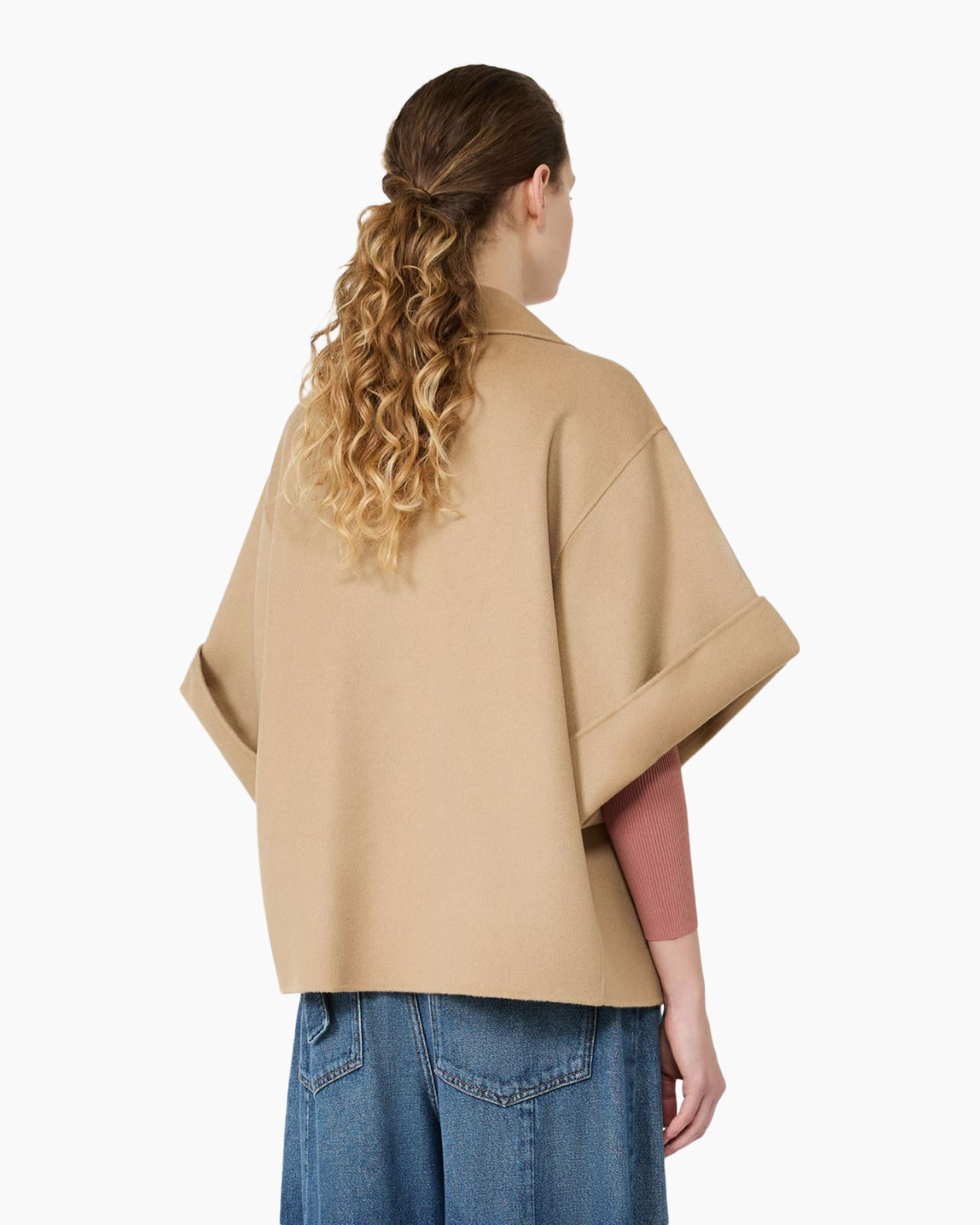cape, coat, coatigan, camel, oversized
