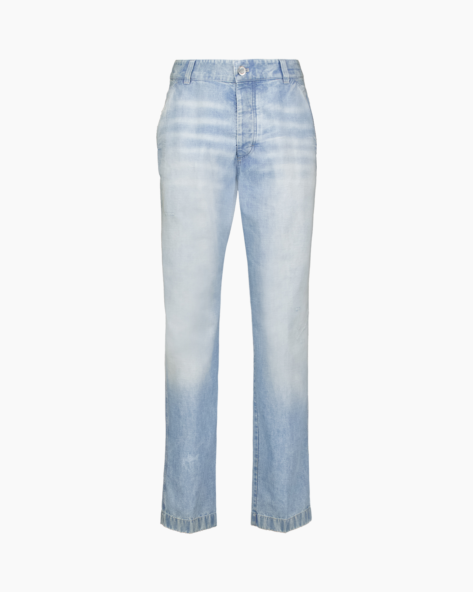 jeans, denim, light wash, distressed, full length