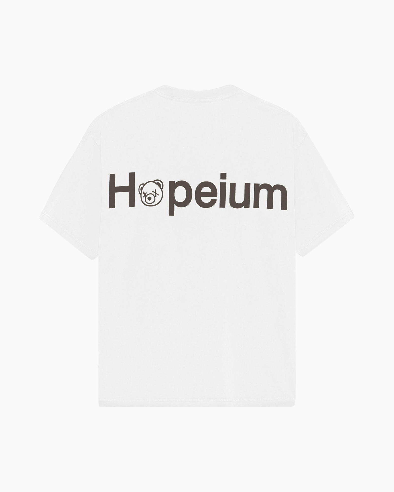 t-shirt, white, short-sleeve, graphic, bear
