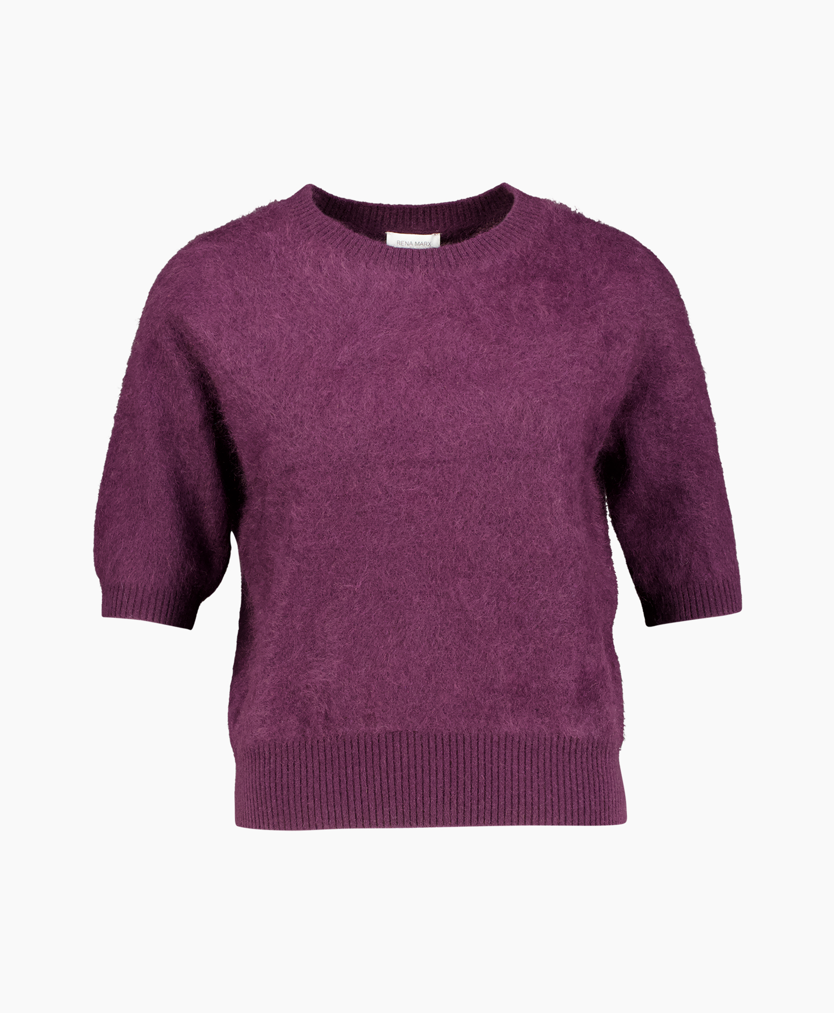 Top Halfsleeve 30 Cashmere Aubergine