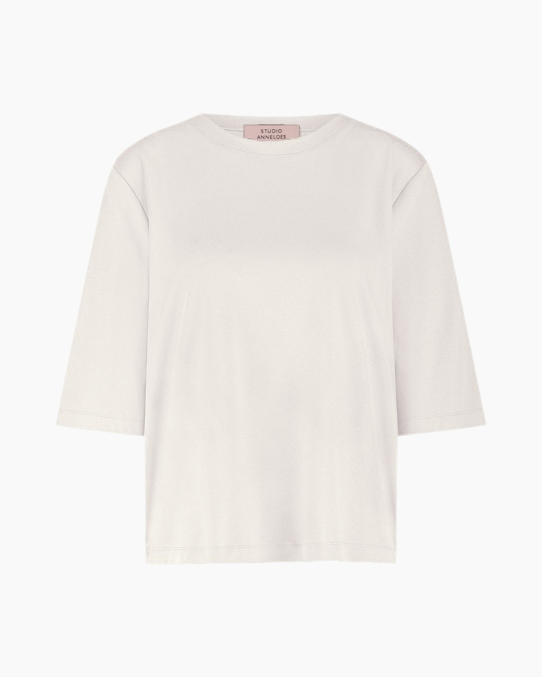 t-shirt, long sleeve, crew neck, plain, light color