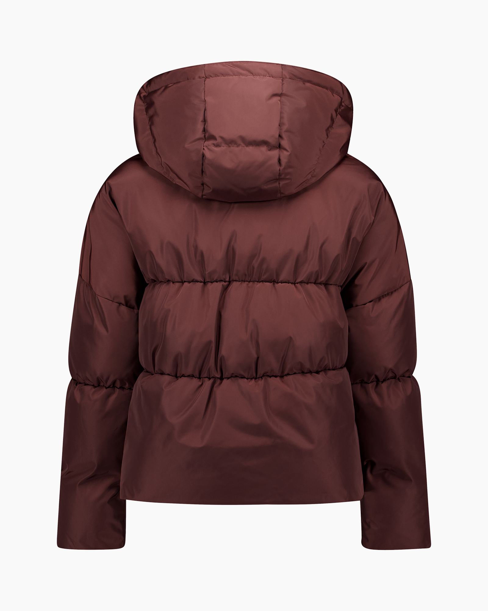 puffer jacket, hooded jacket, maroon, down jacket, women’s jacket