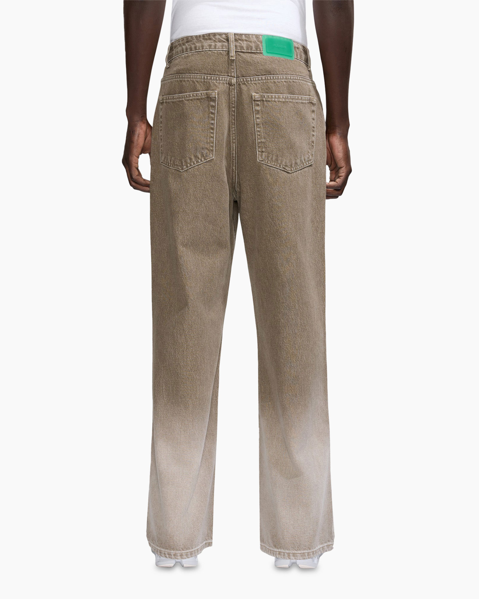 pants, corduroy, stonewash, wide leg, beige brown