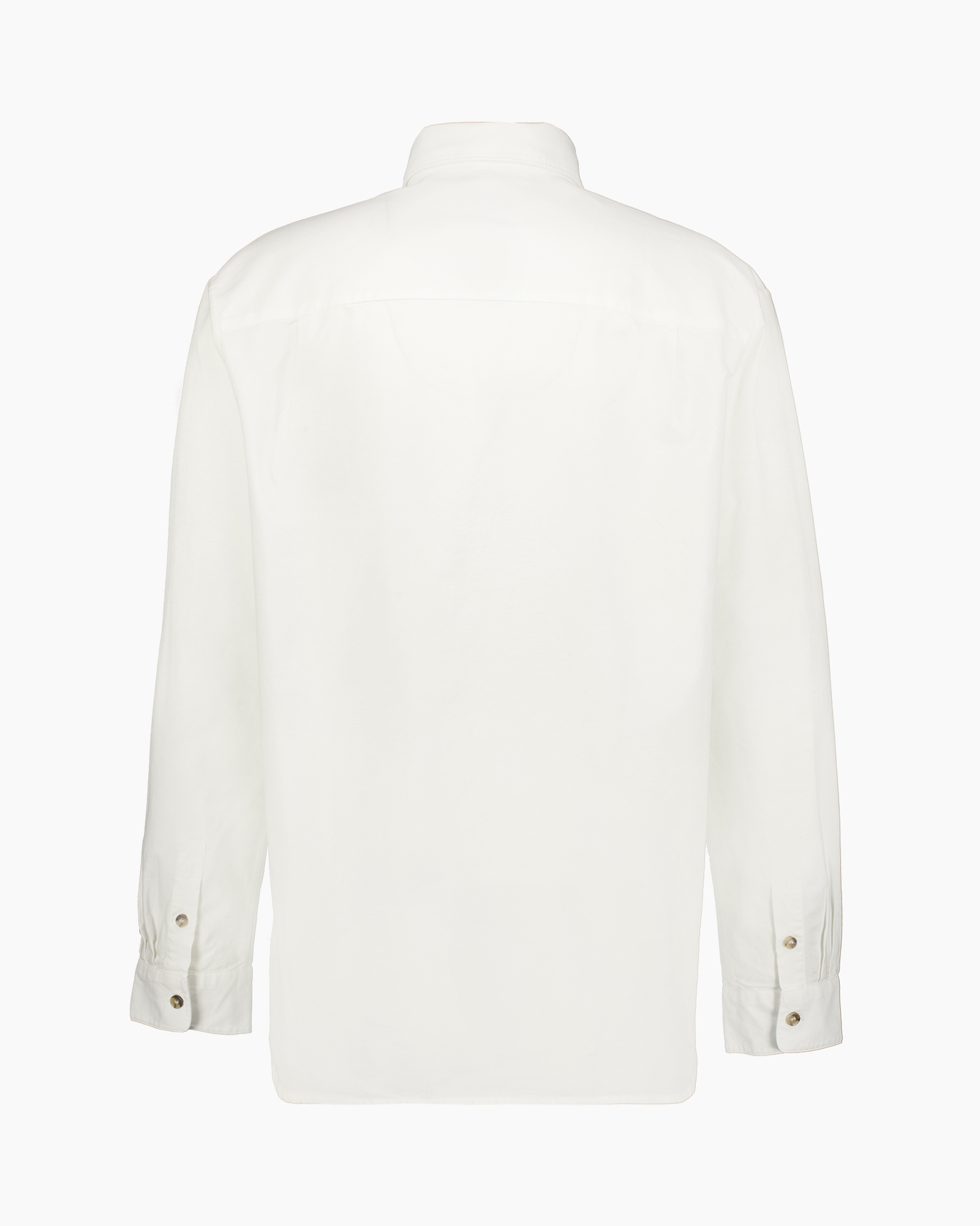 shirt, button-down, long-sleeve, pocket, white