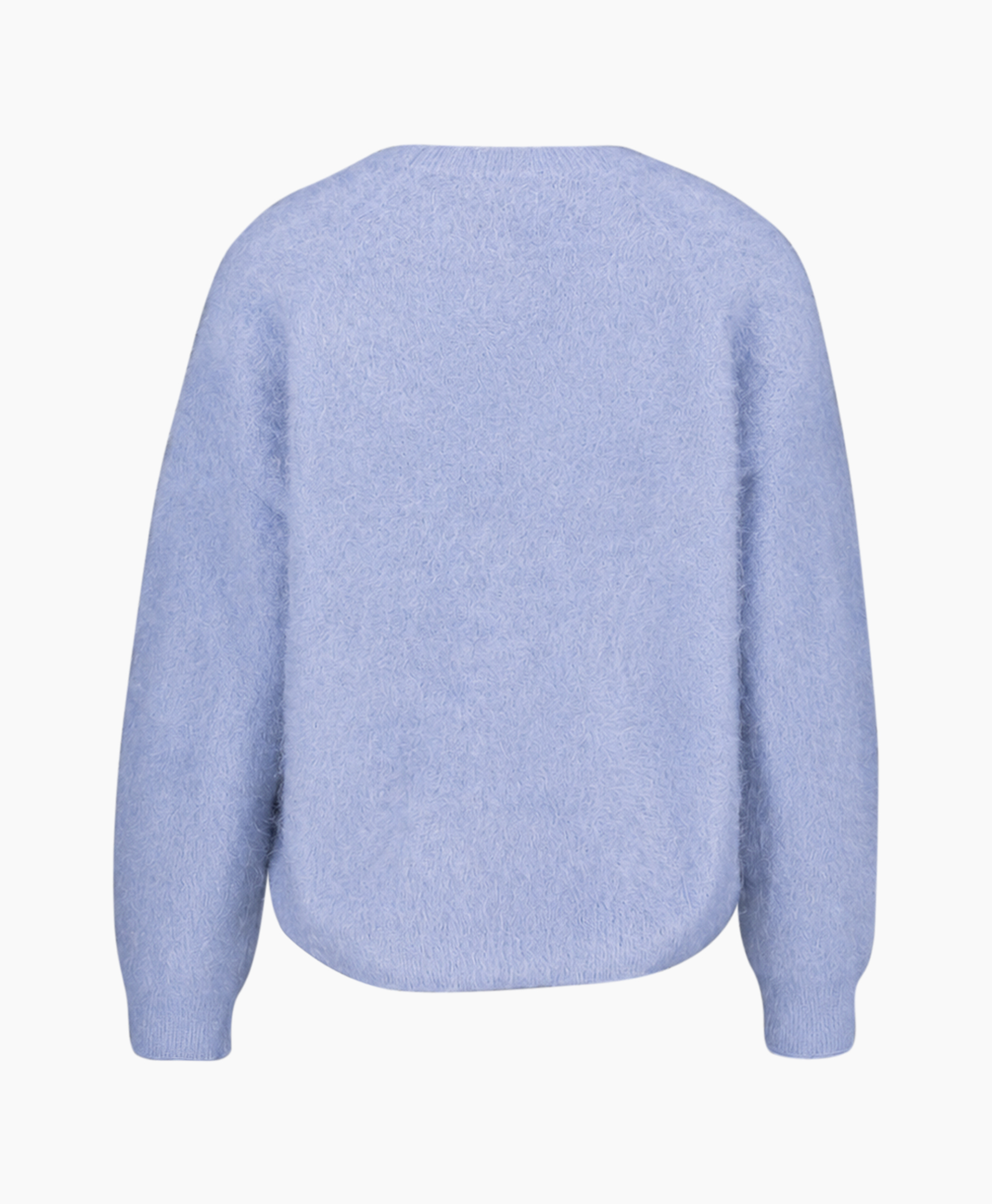 sweater, knit, lavender, long-sleeve, soft-textured