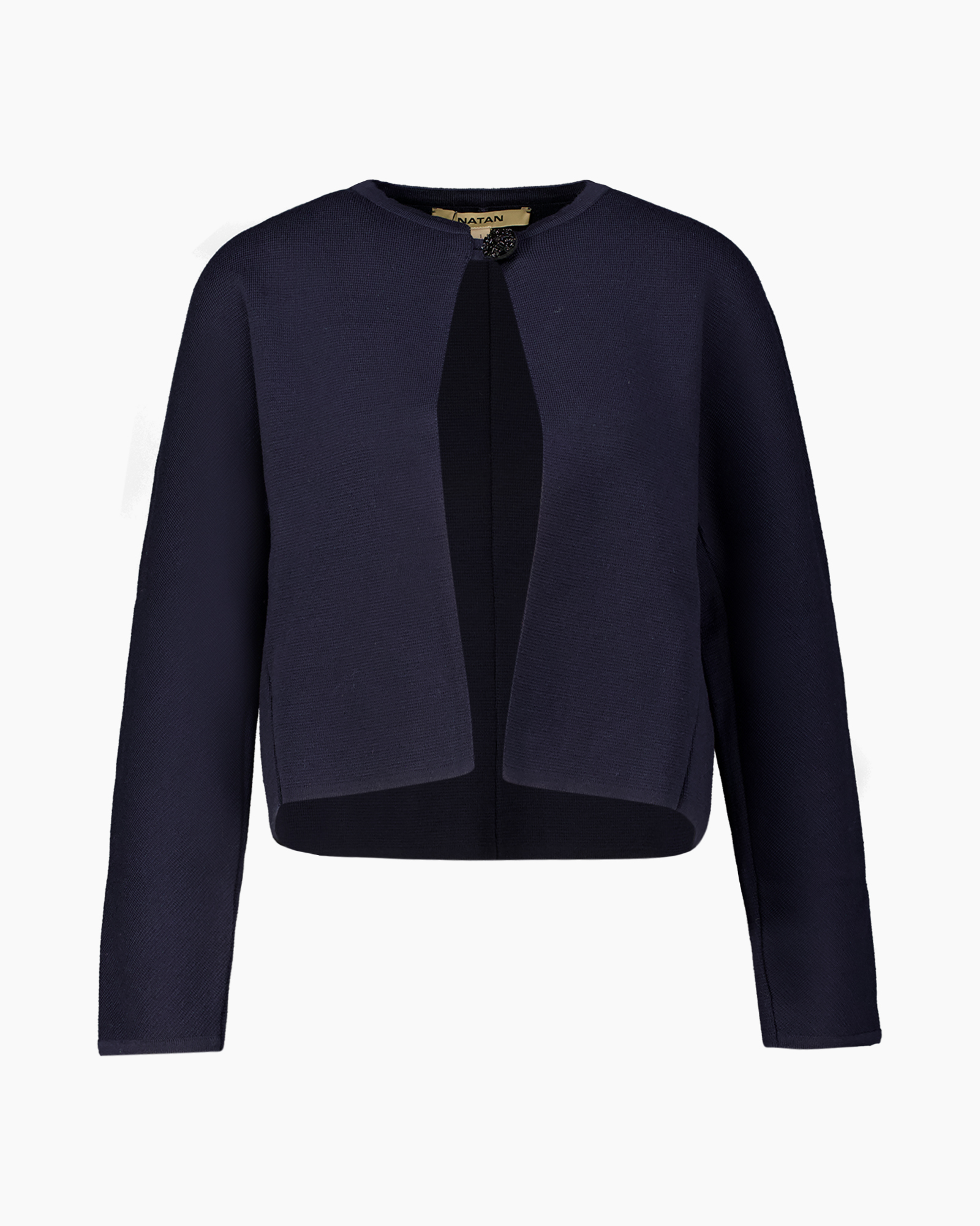 Vest Ovni-merinos1 Donker Blauw