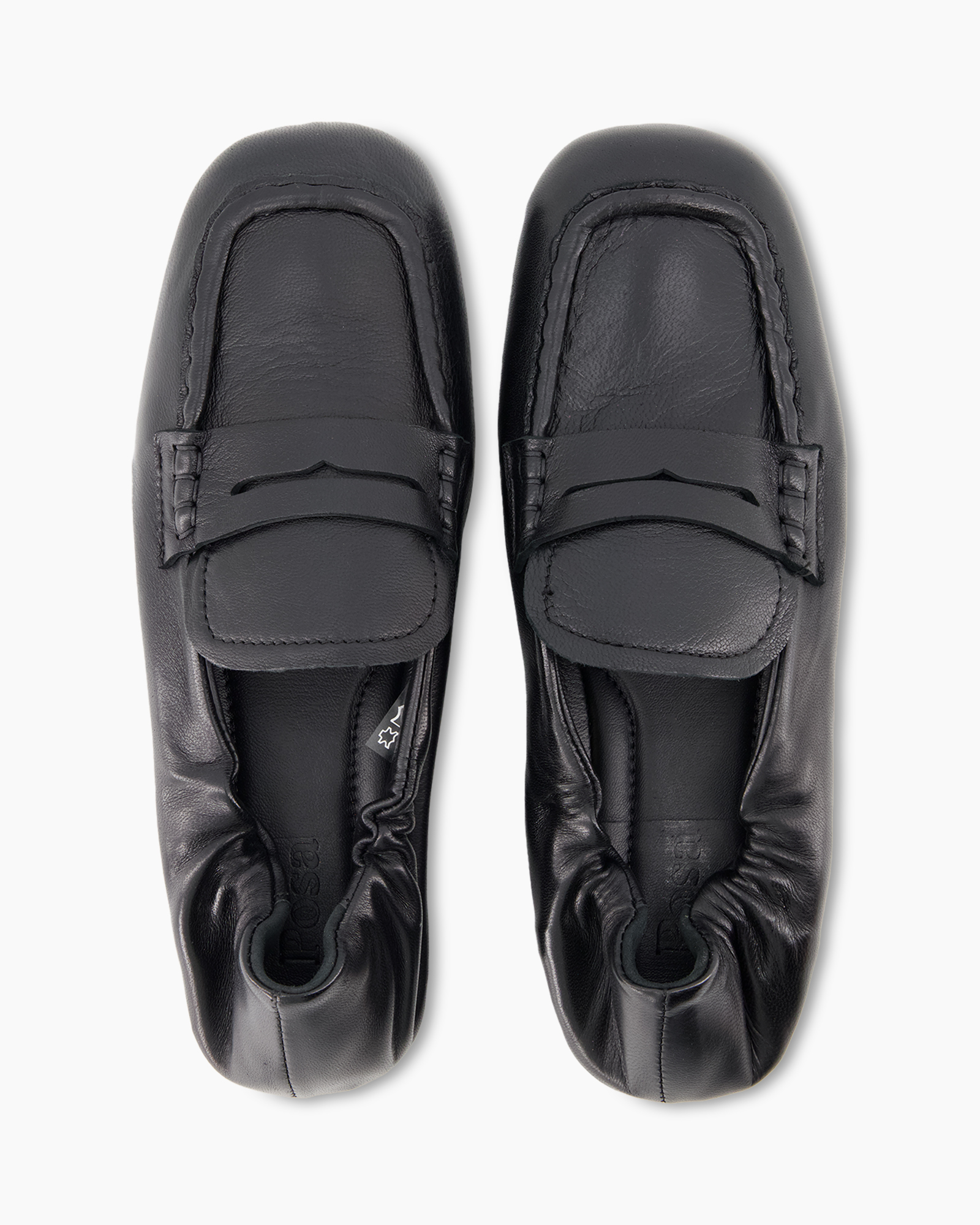 loafers, slip-ons, black, leather, mules