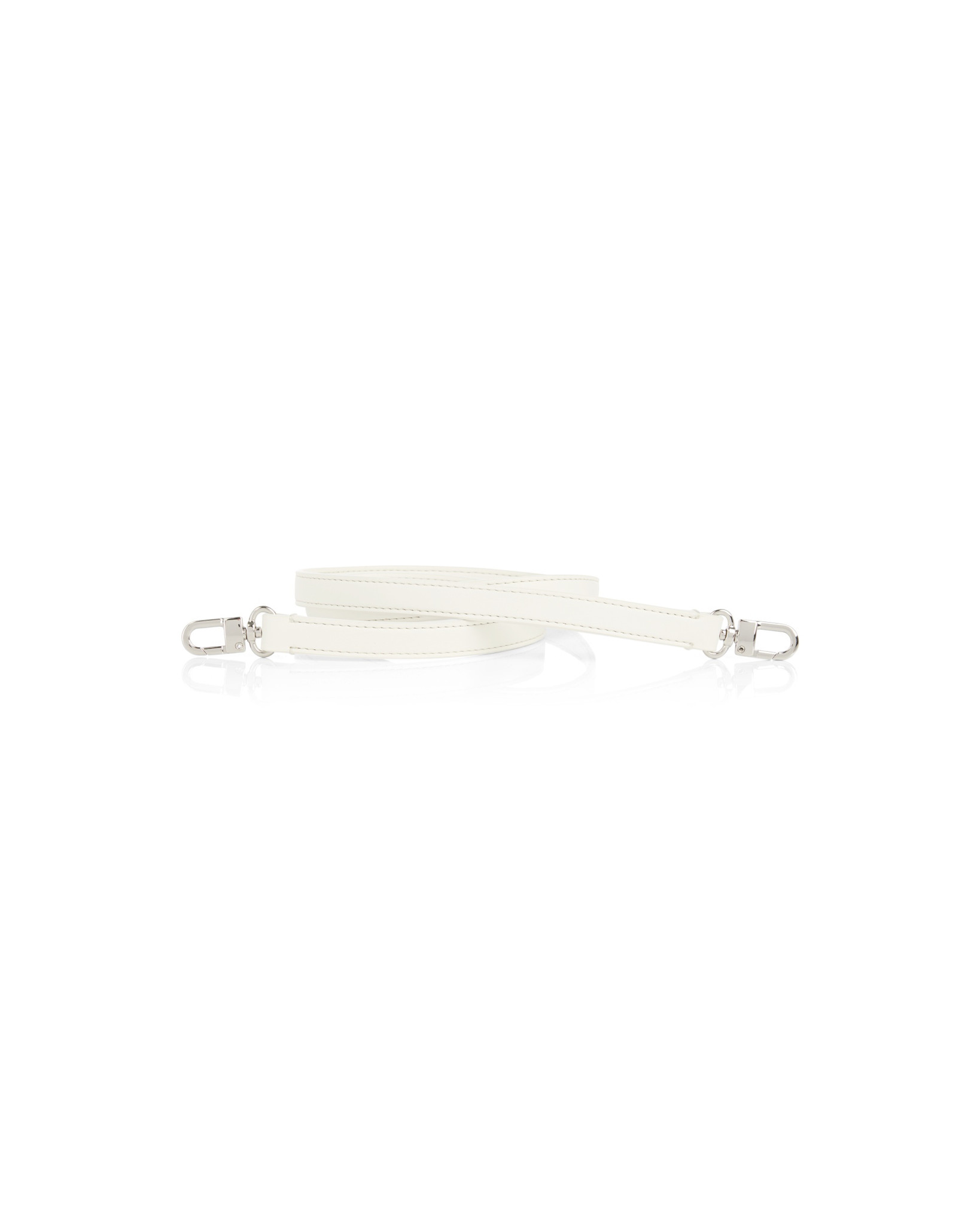 strap, shoulder strap, white, leather, adjustable