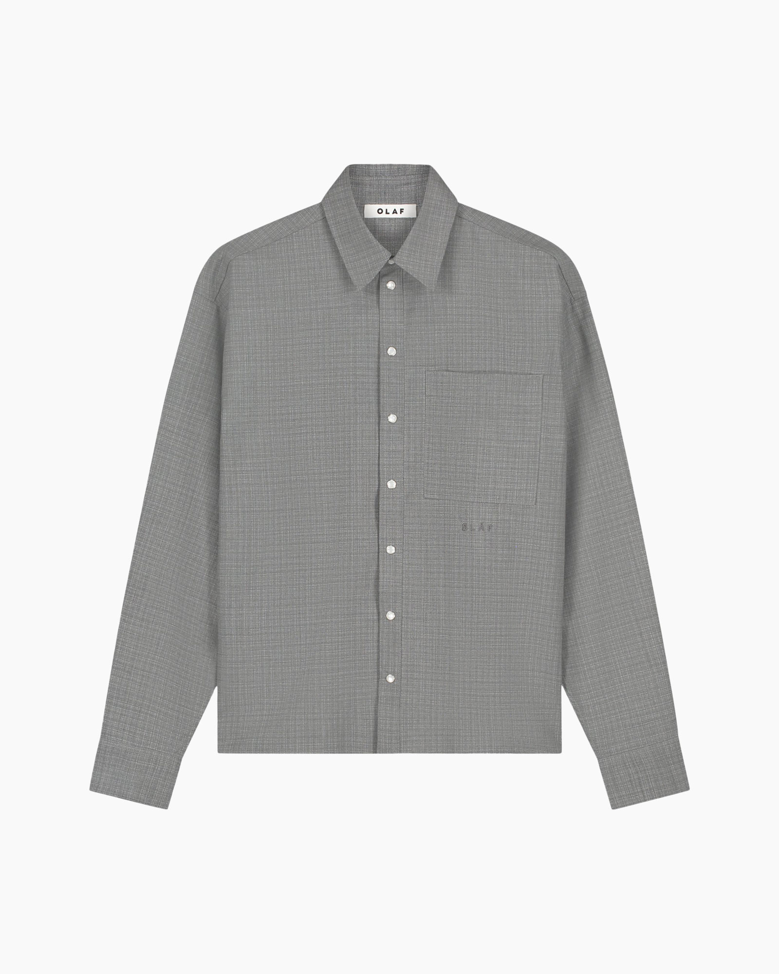 shirt, button-down, plaid, long-sleeve, pocket