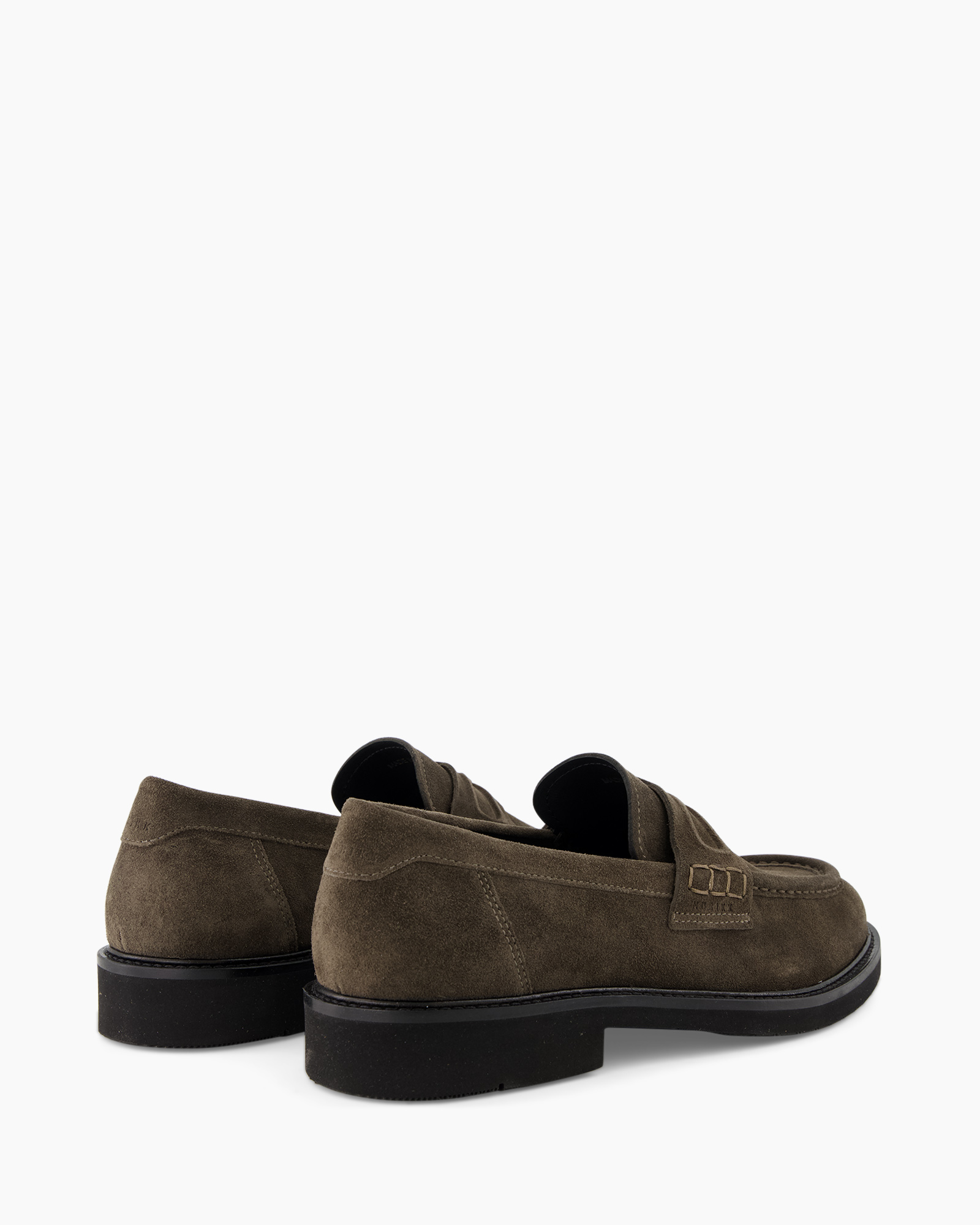 loafer, suede, brown, slip-on, footwear