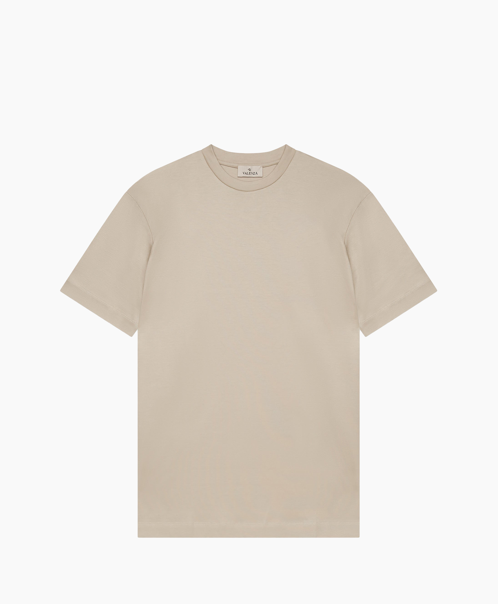 T-shirt Interlock Supima Beige