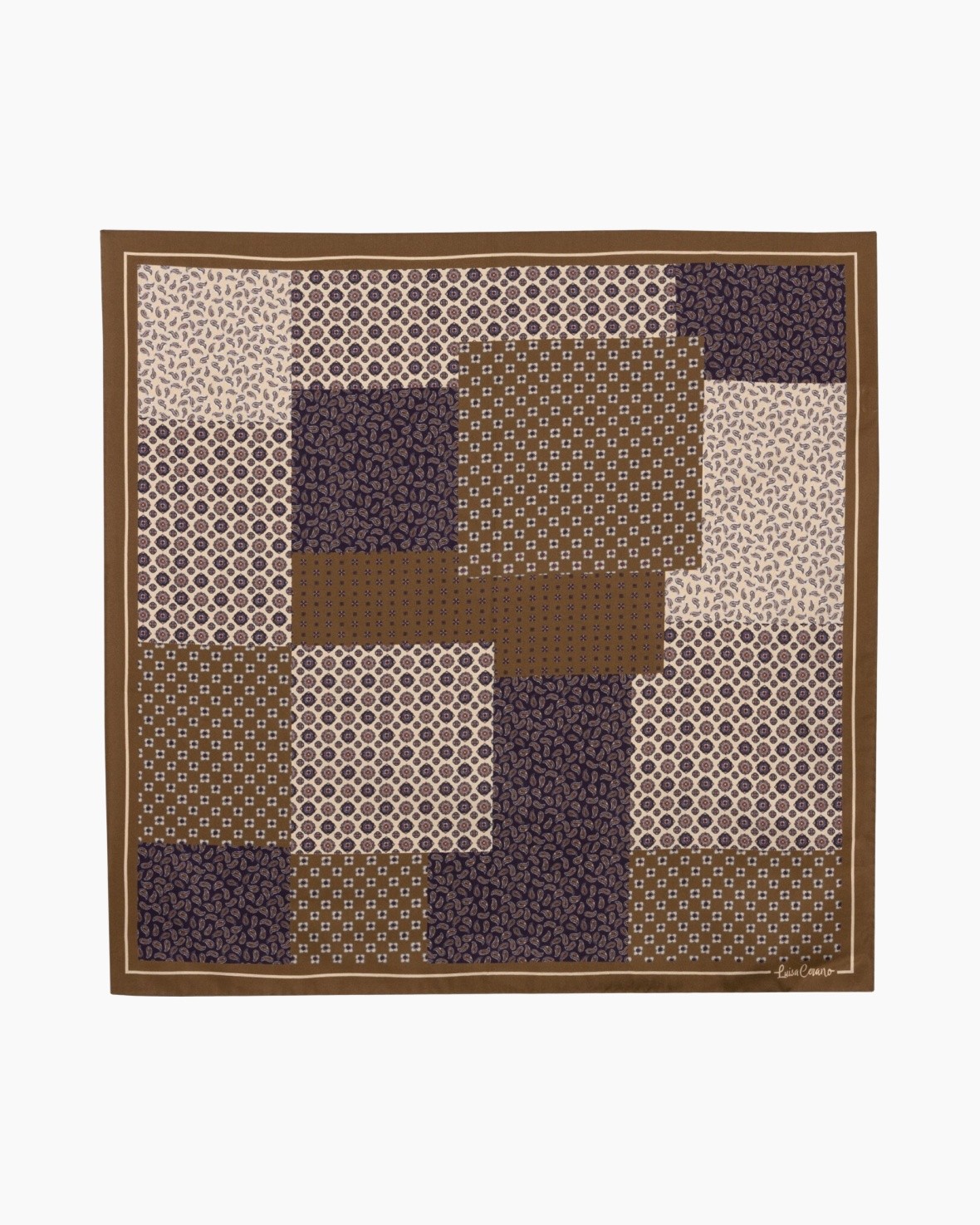 patchwork, quilt, fabric, brown, pattern