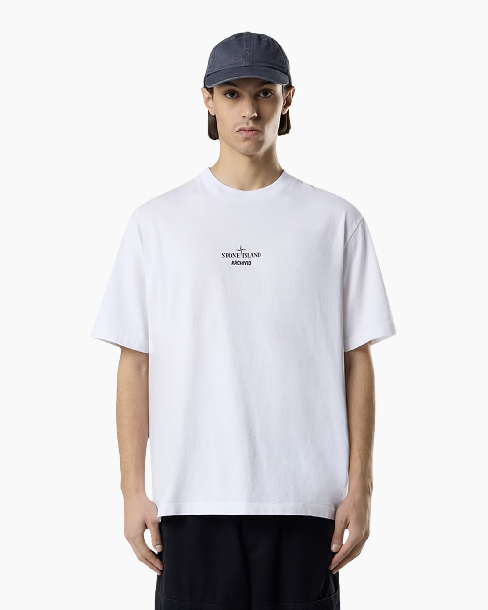 T-Shirt, Cap, Hat, Baseball Cap, Person
