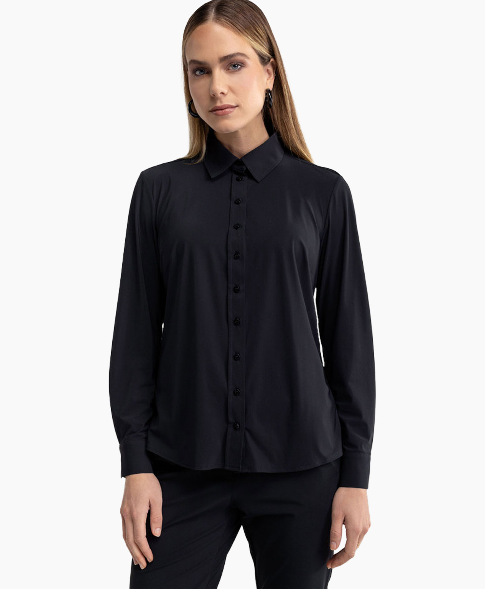 Blouse Bobby Zwart dessin
