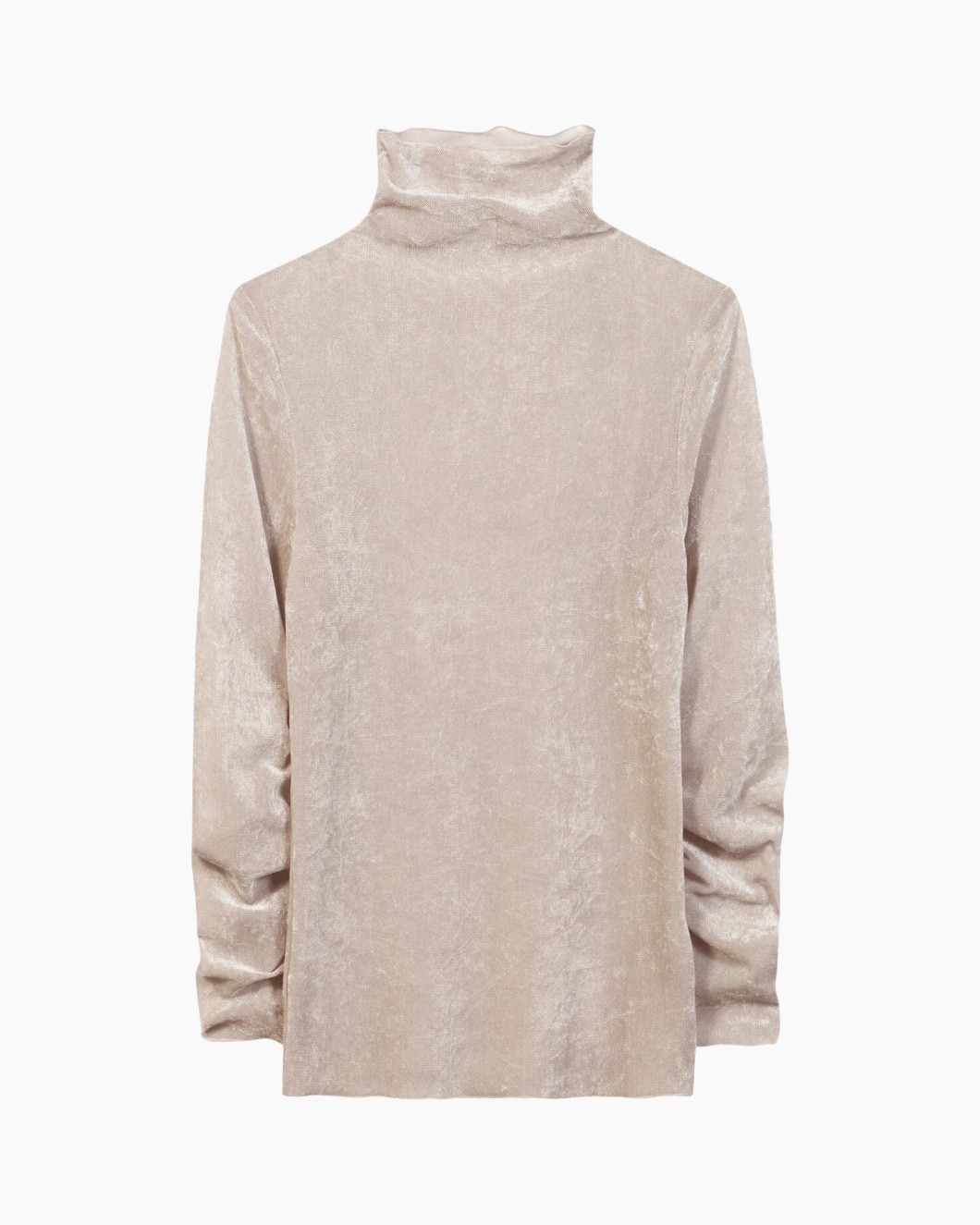 turtleneck, velvet, beige, longsleeve, top