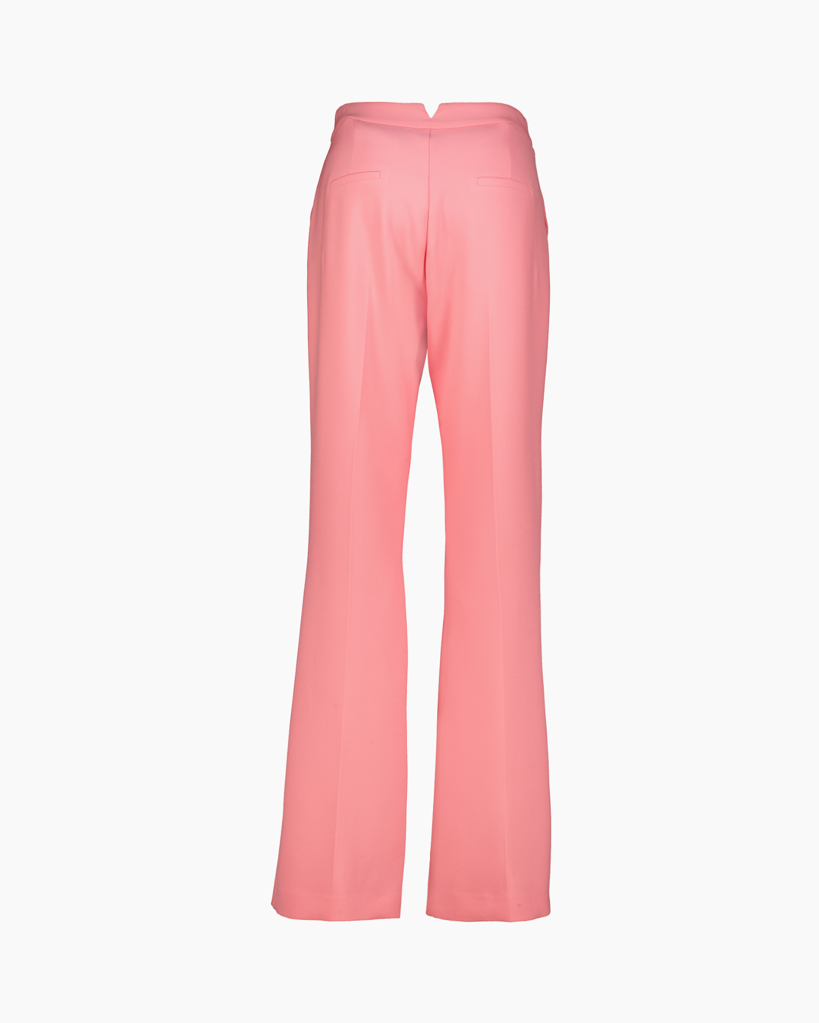 pink, pants, wide-leg, trousers, back-view