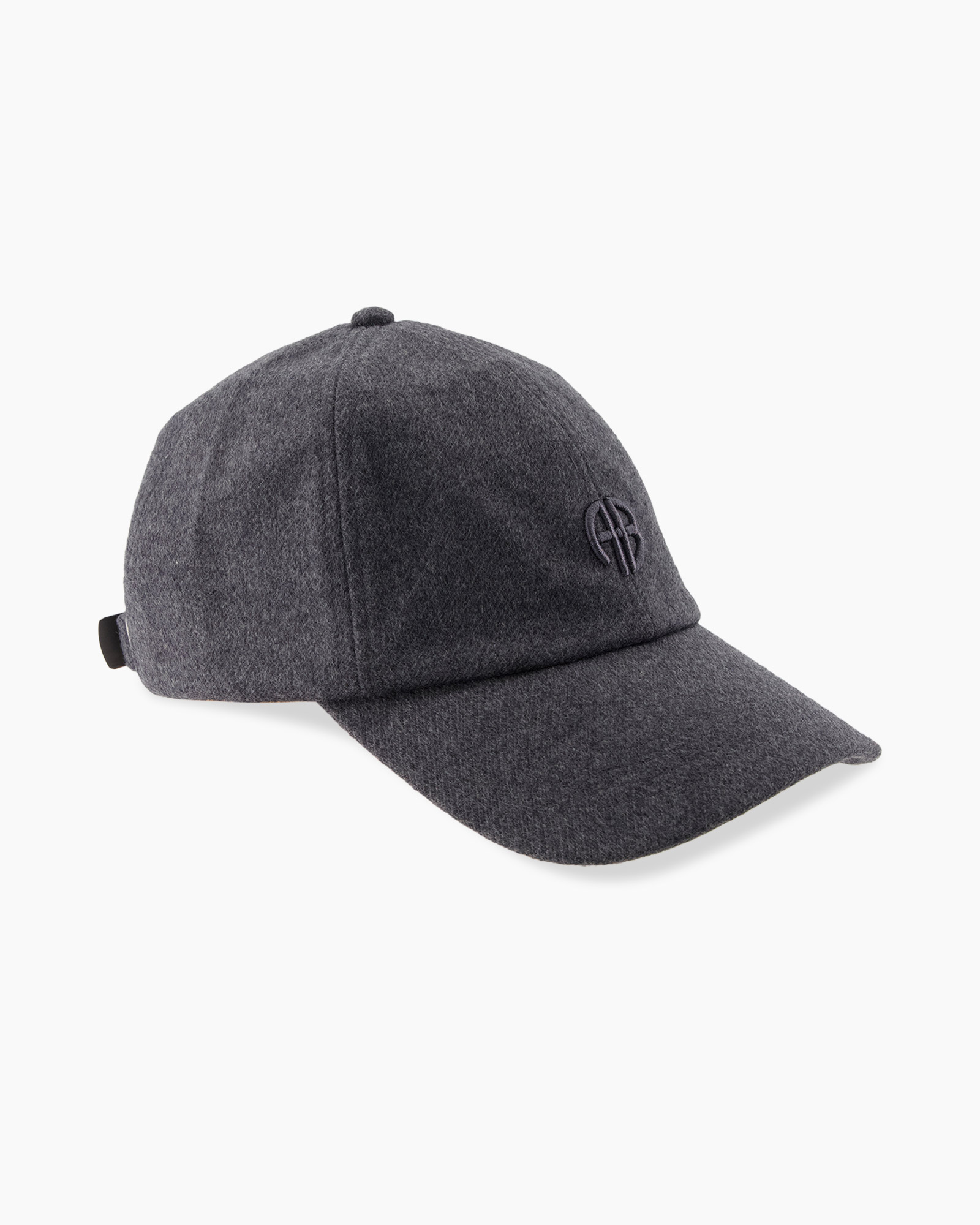 baseball cap, adjustable, dark grey, flat bill, embroidery logo