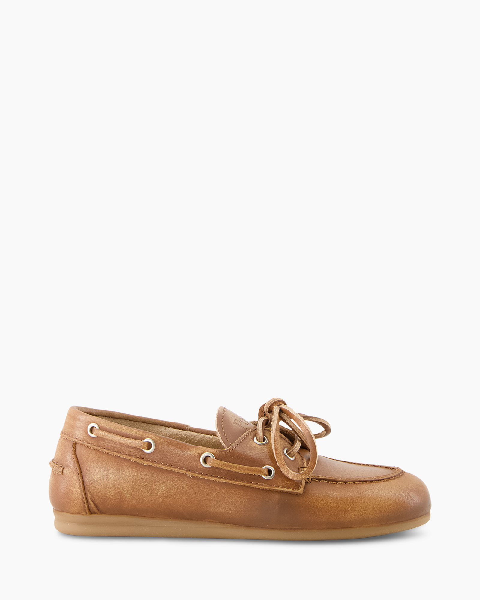 boatshoe, moccasin, leather, tan, lace-up