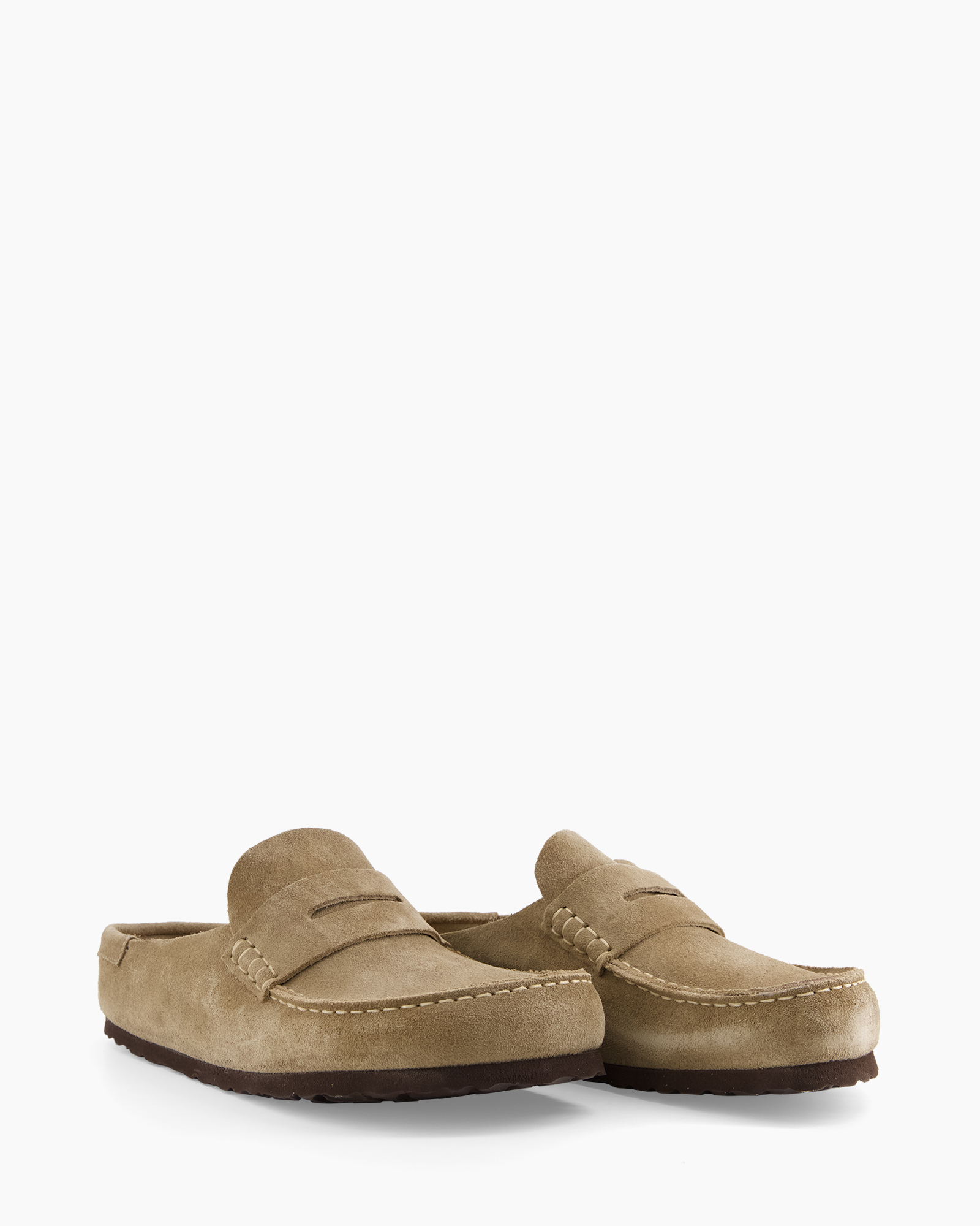 slippers, loafers, suede, moccasin, tan