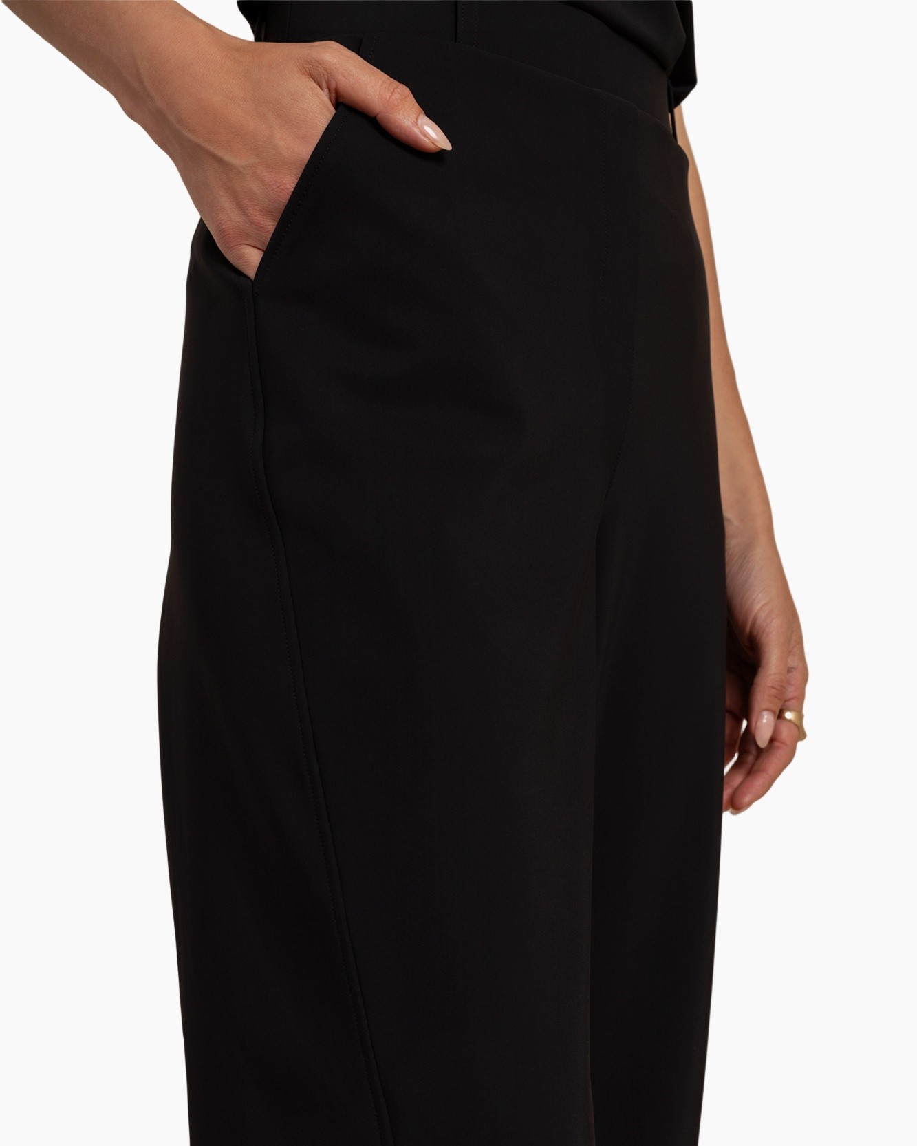 pants, trouser, pocket, black, midweight