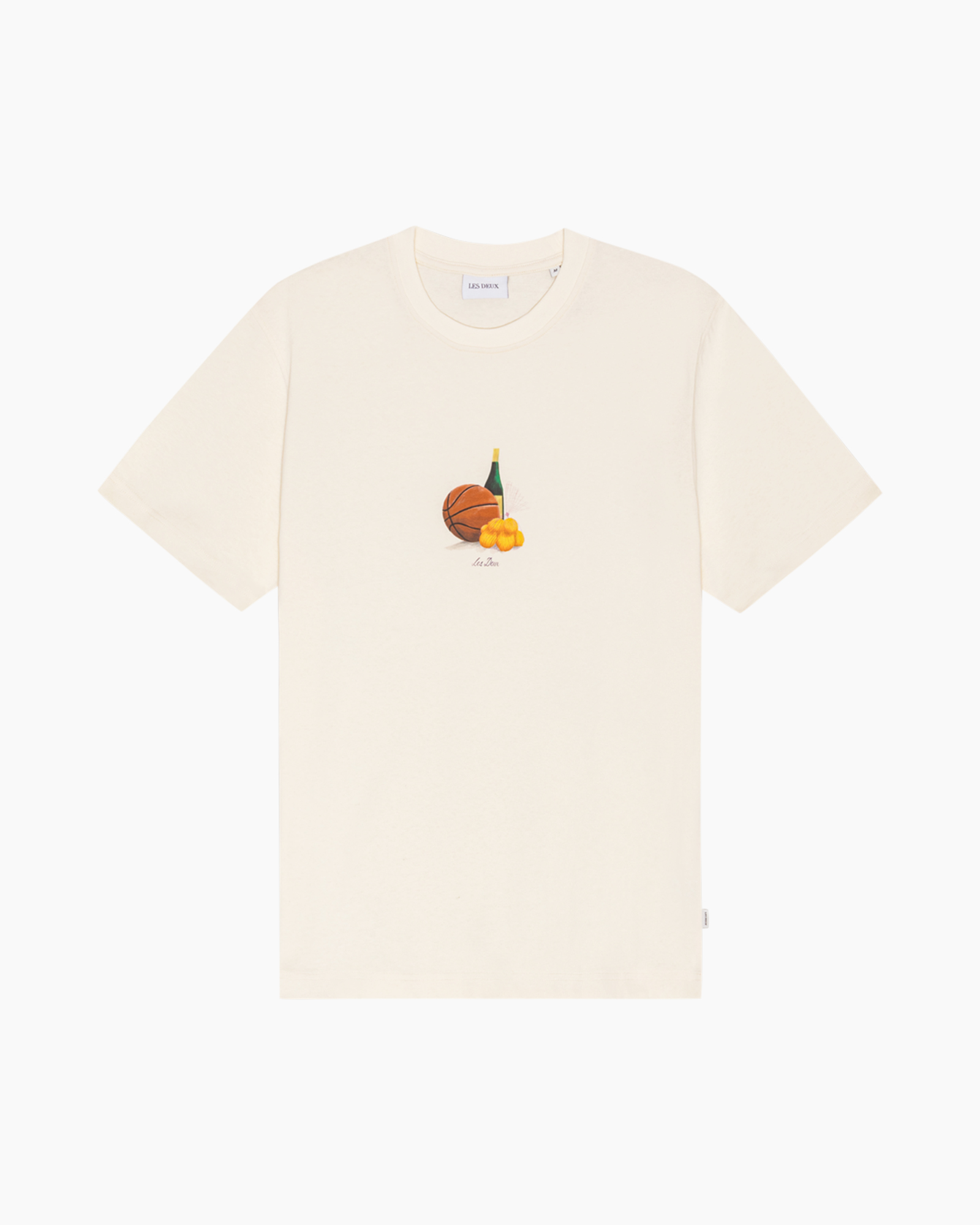 tshirt, graphic tee, beige, short sleeve, basketball