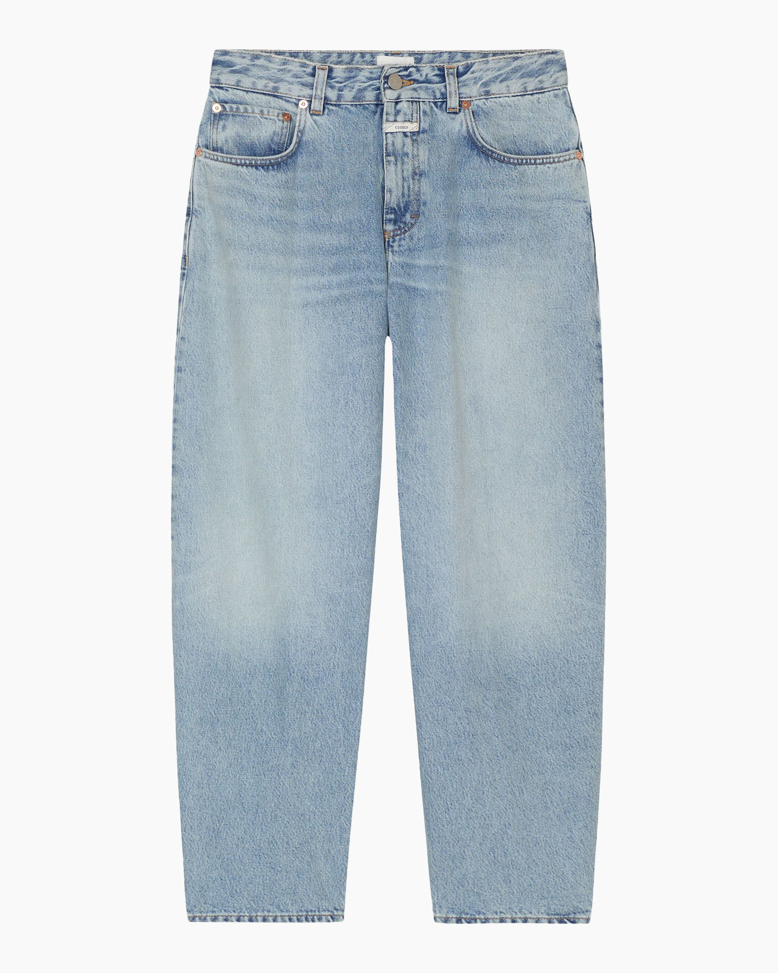 jeans, light wash, denim, straight leg, pockets