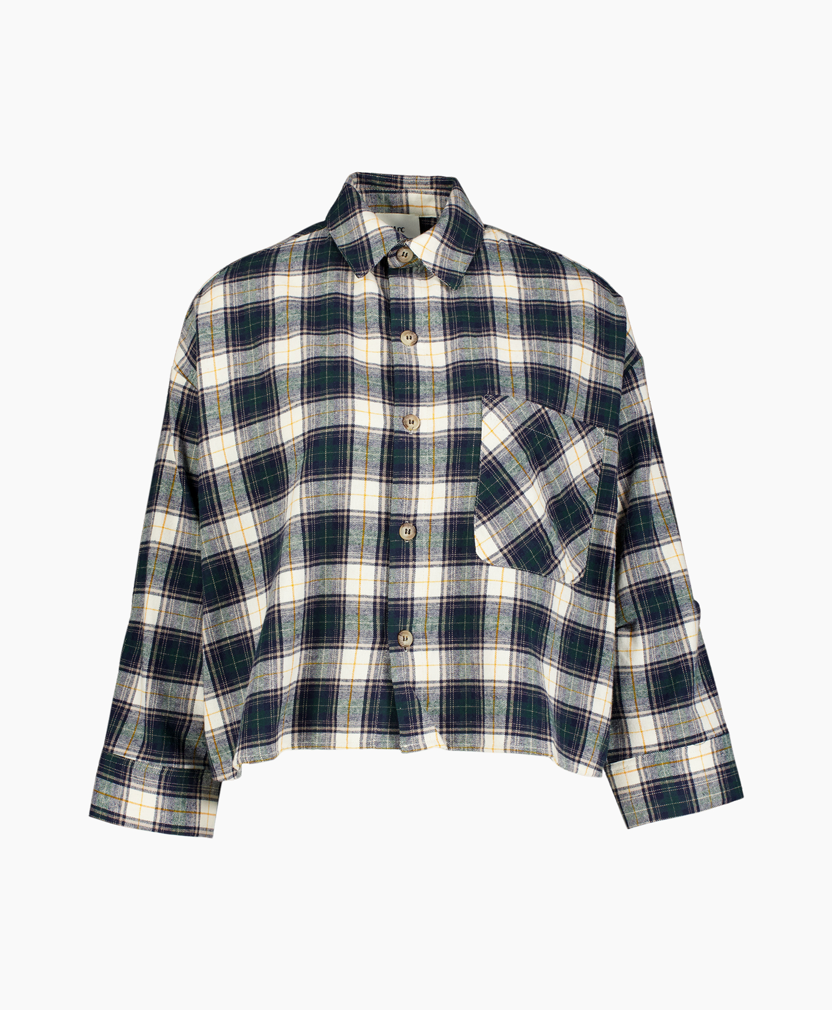 plaid, shirt, flannel, long-sleeve, pocket