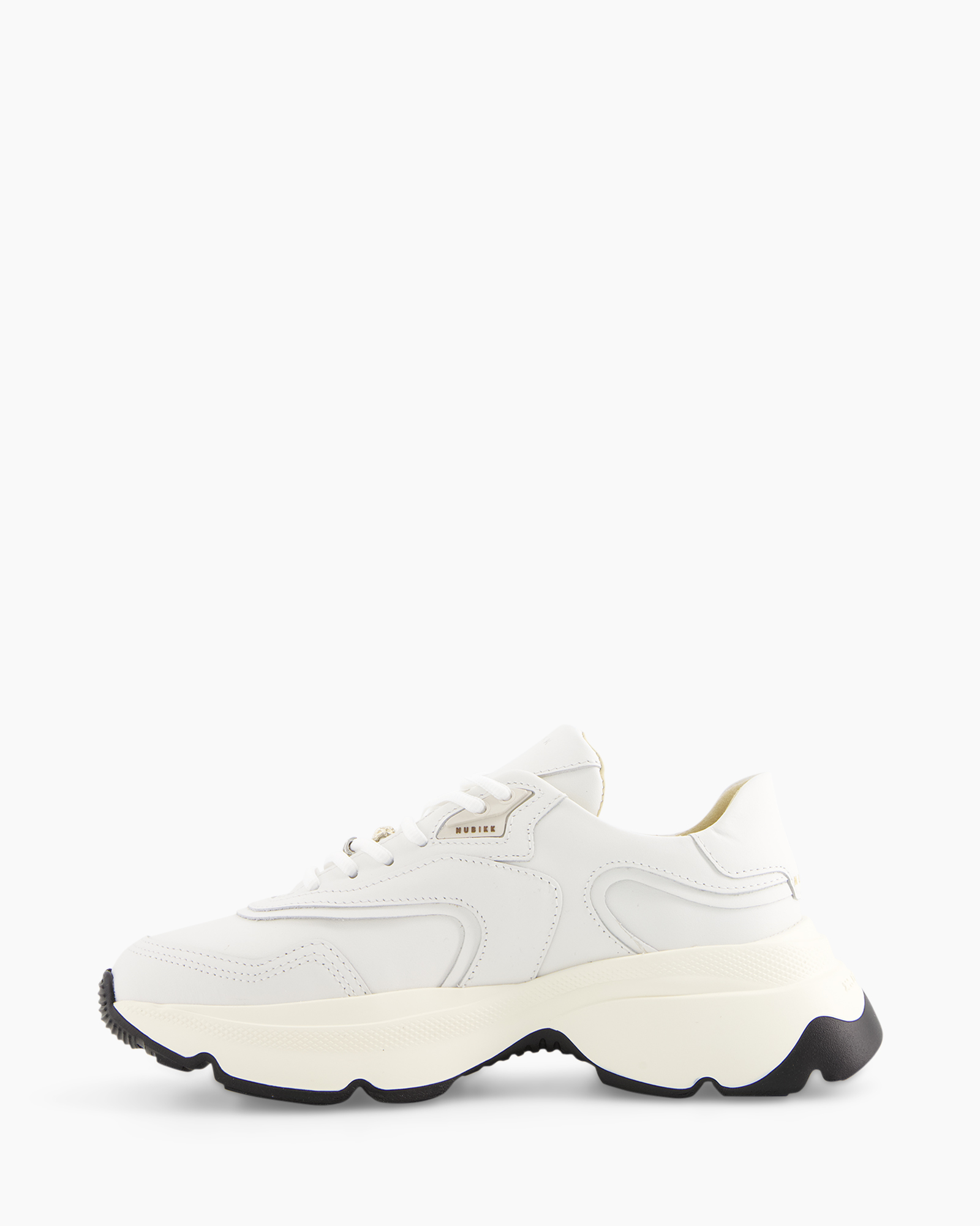 sneaker, white, chunky, leather, shoe