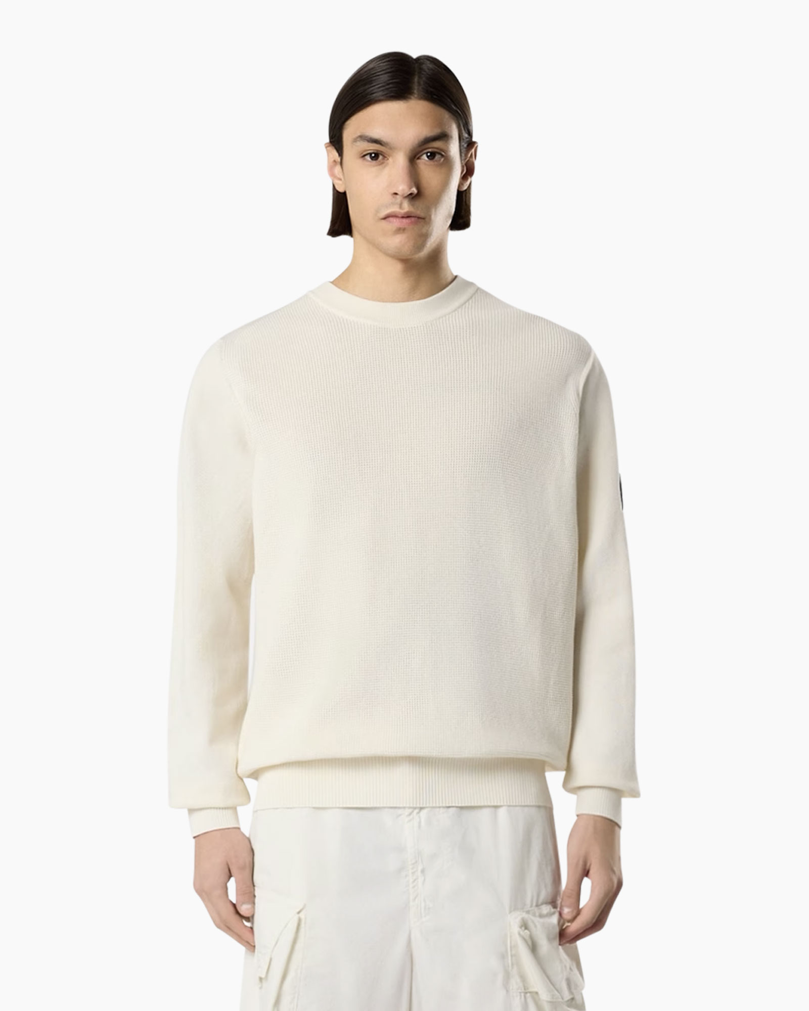 Long Sleeve, Knitwear, Sweater, Sweatshirt, Person