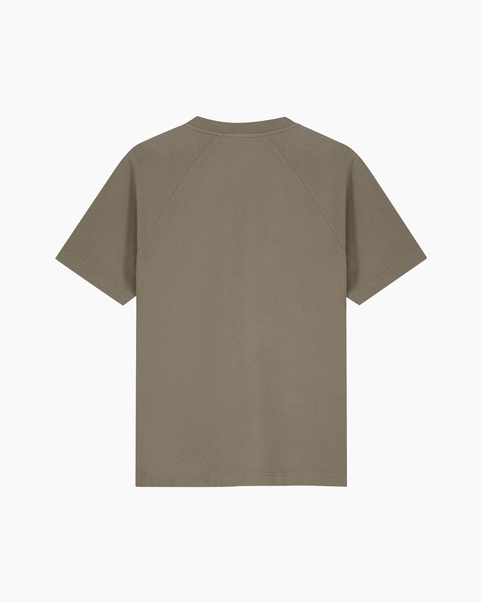 t-shirt, short-sleeve, crew neck, taupe, unisex