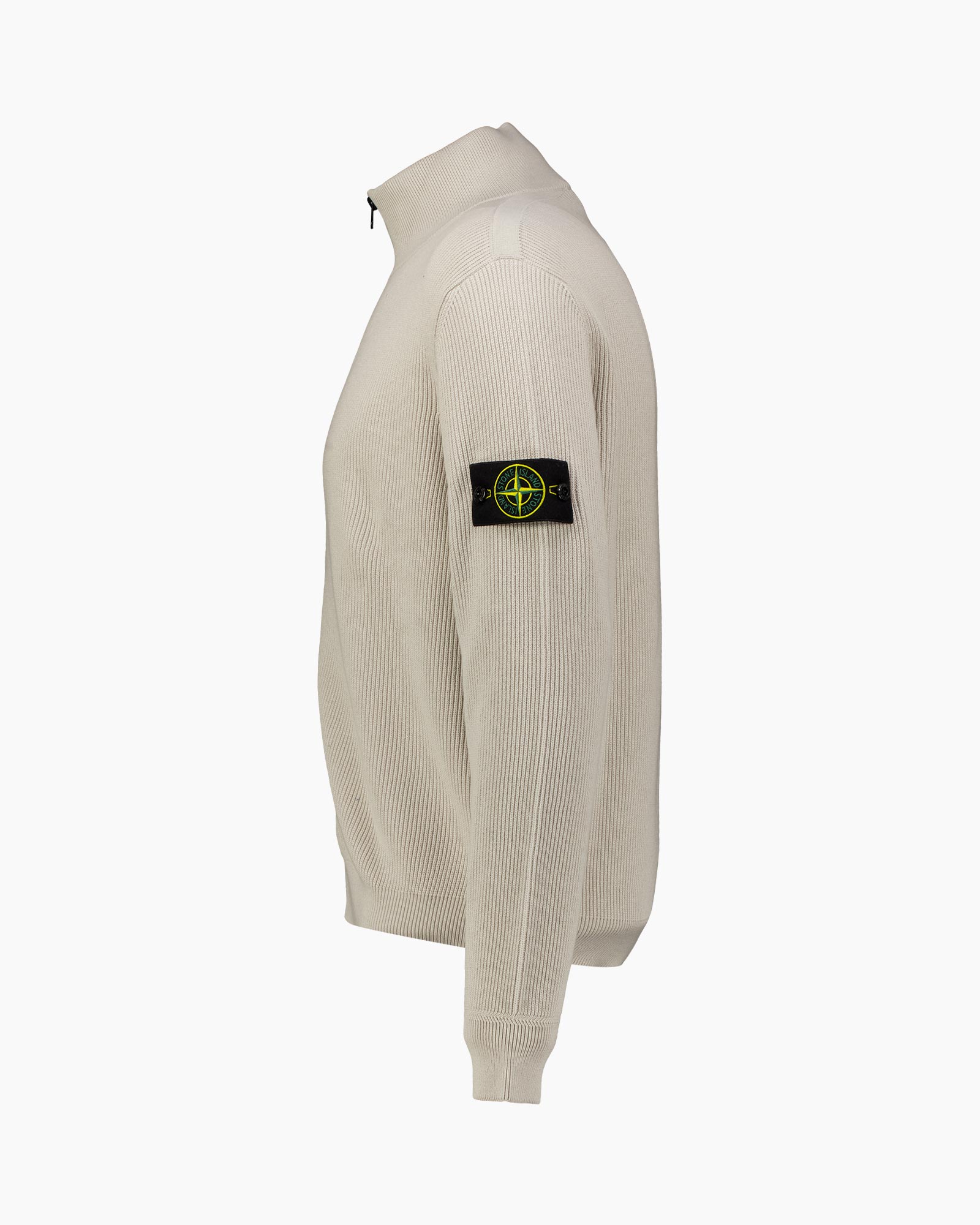 sweater, knit, turtleneck, patch, beige