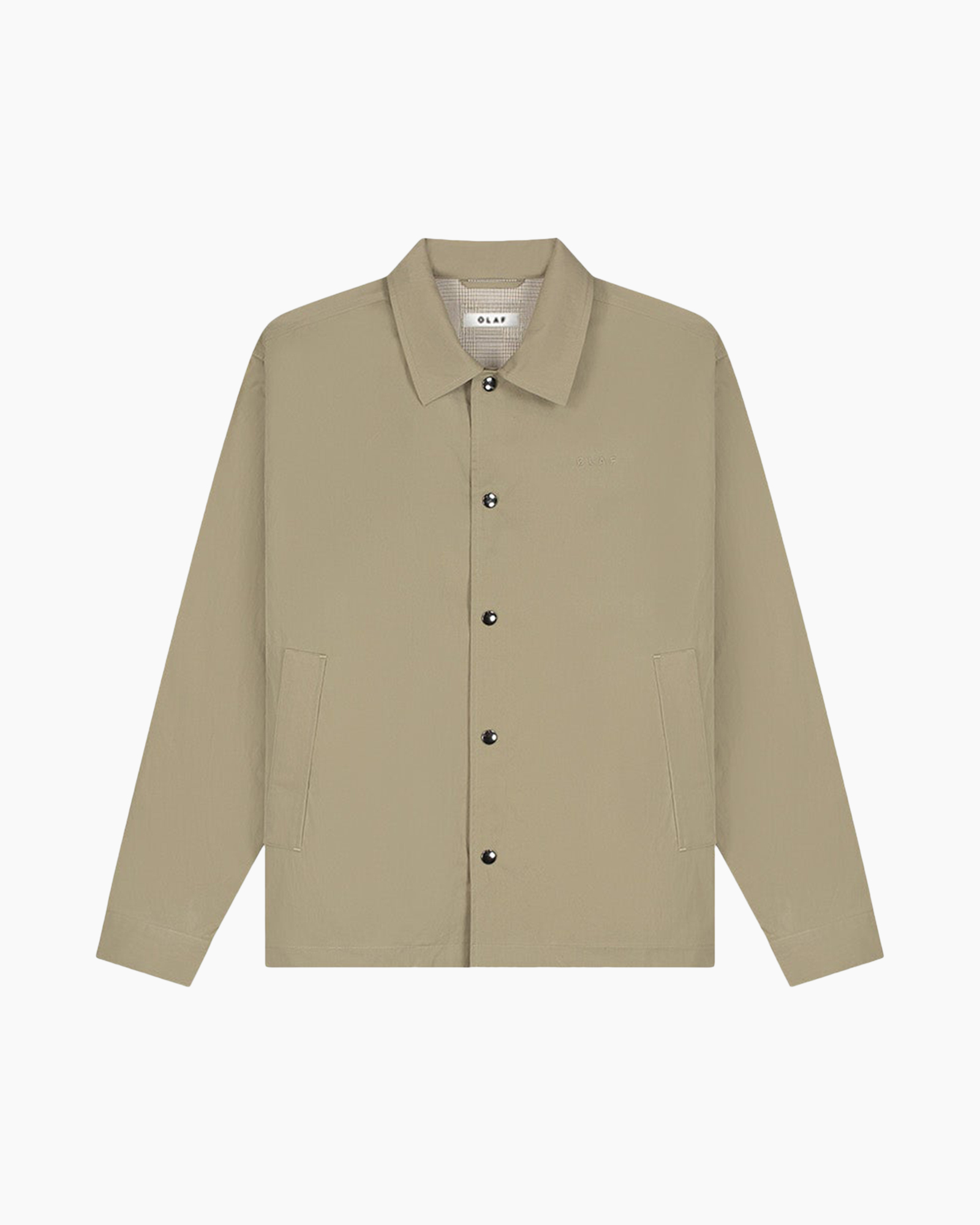 Long Sleeve, Coat, Shirt, Jacket, Khaki
