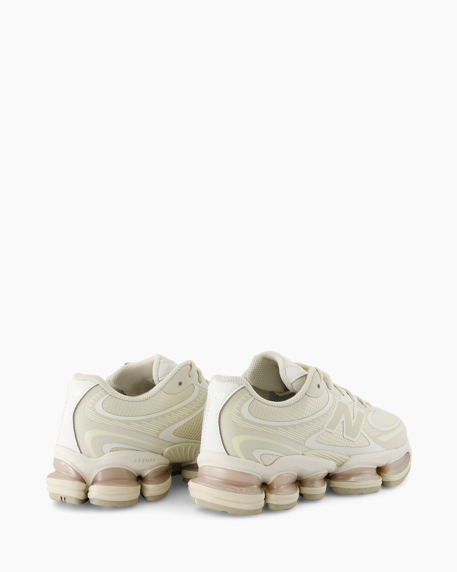 sneakers, running shoes, neutral, beige, mesh fabric