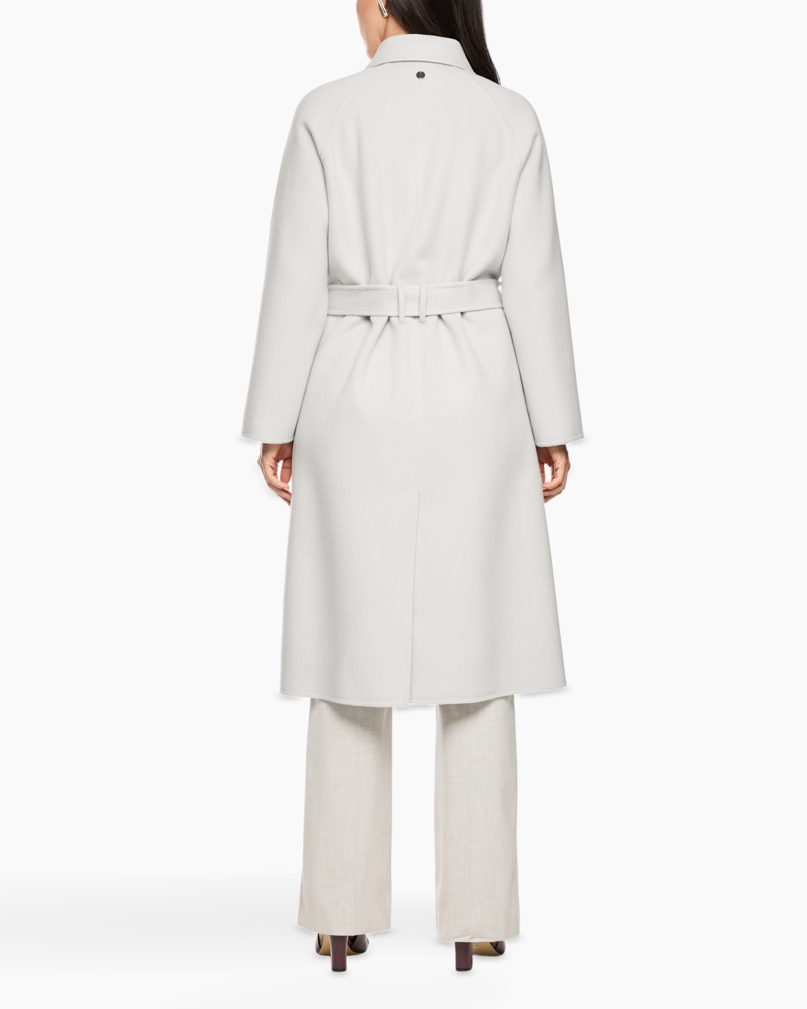 coat, trench, belt, long, neutral