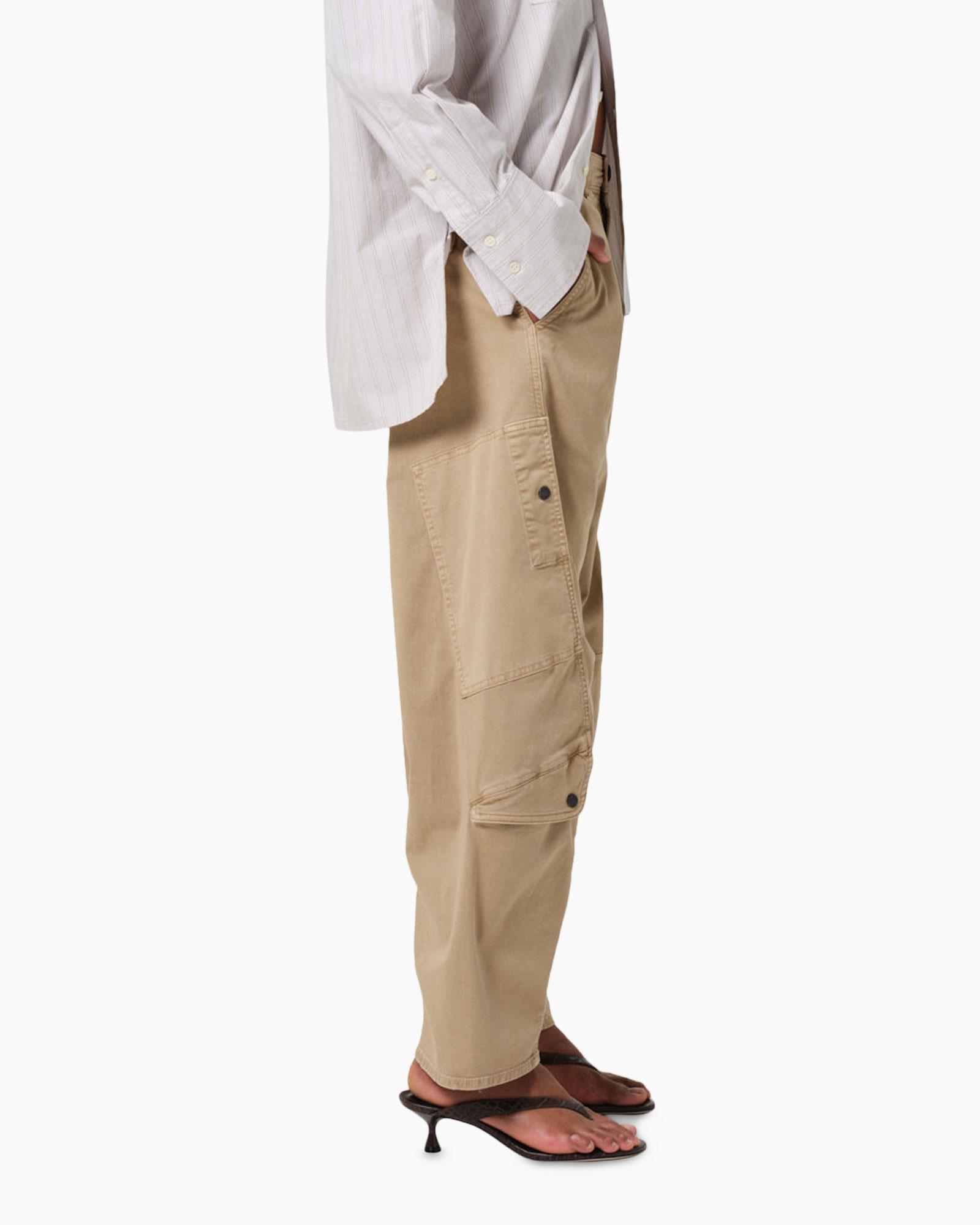 pants, cargo pants, khaki, beige, pockets