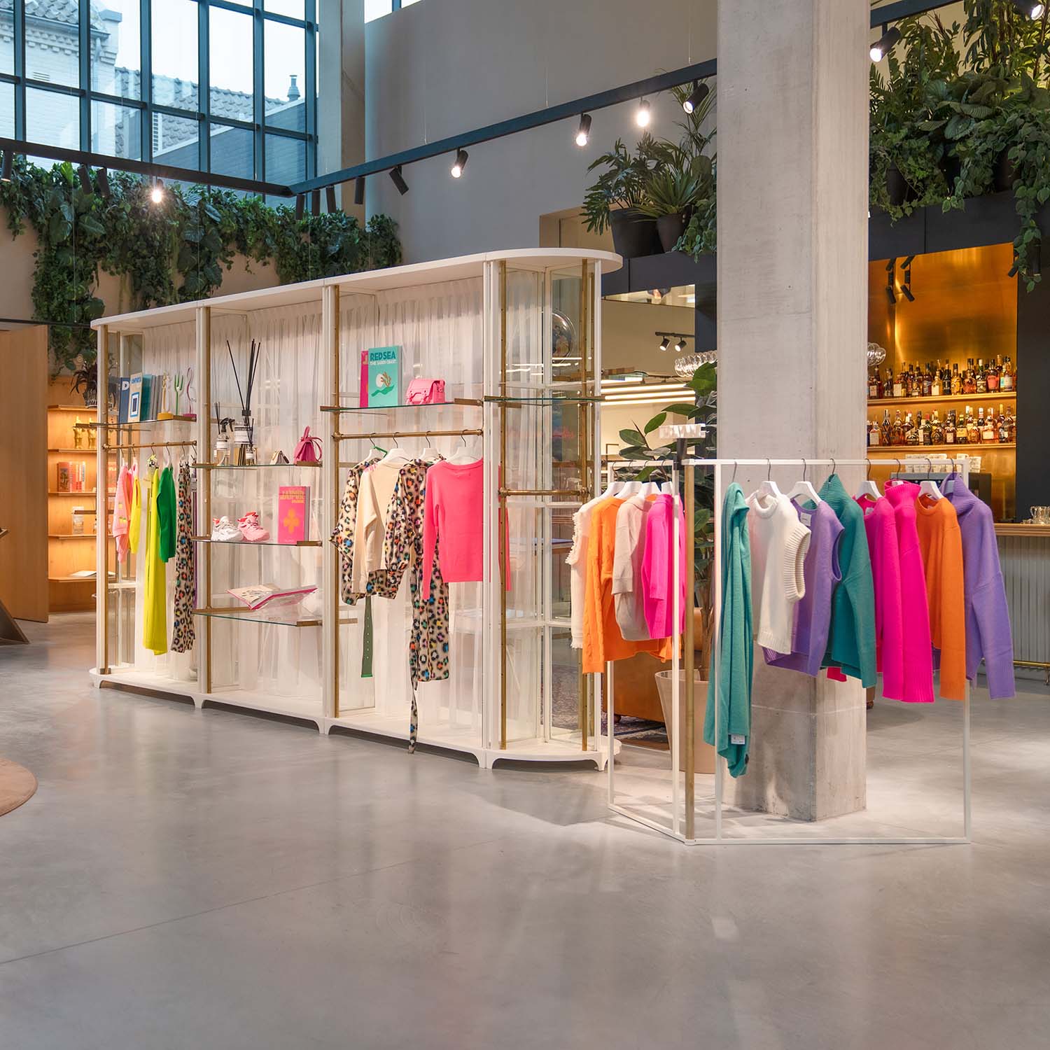 binnenkant van de winkel