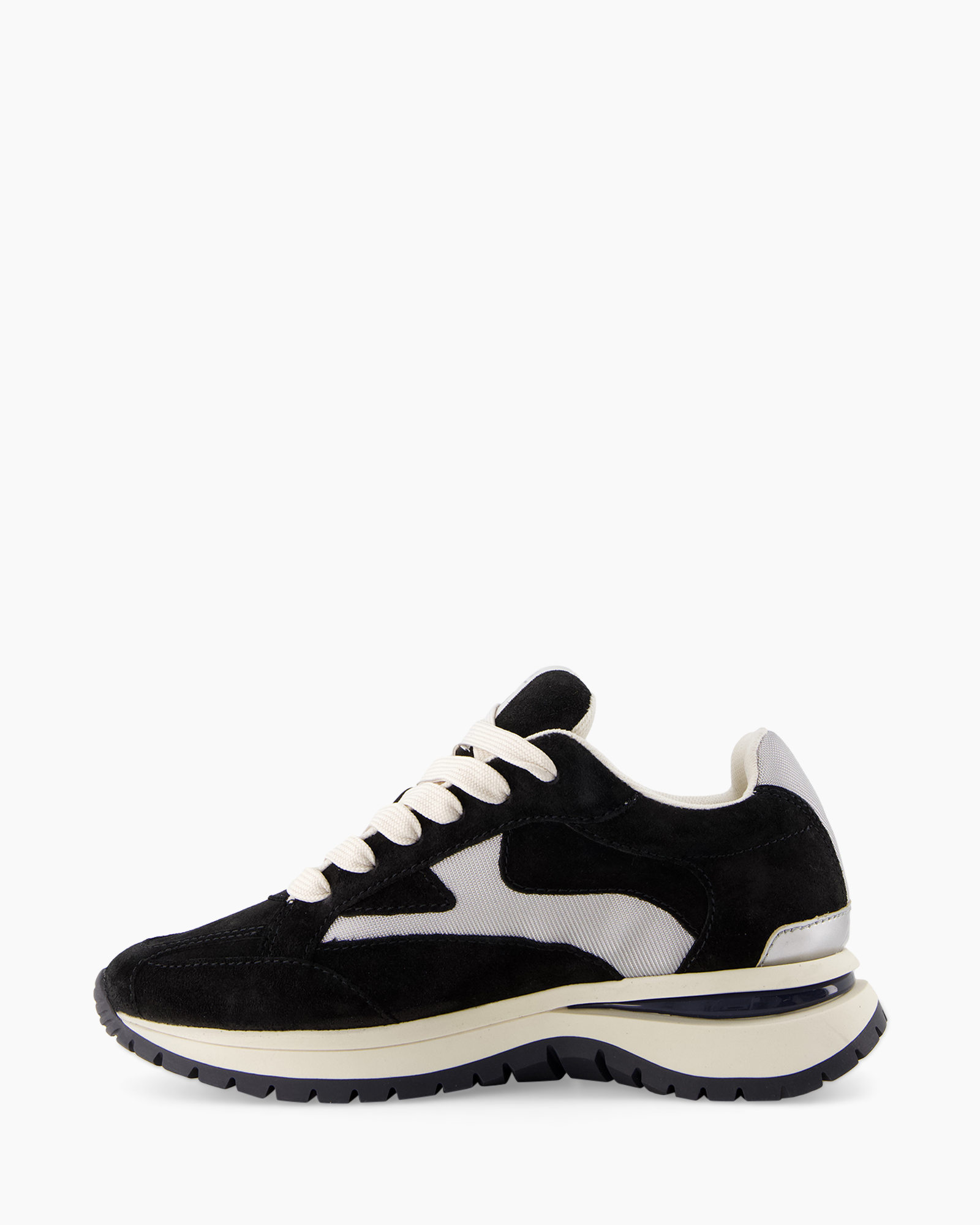 Sneaker Usher Riggs Zwart dessin